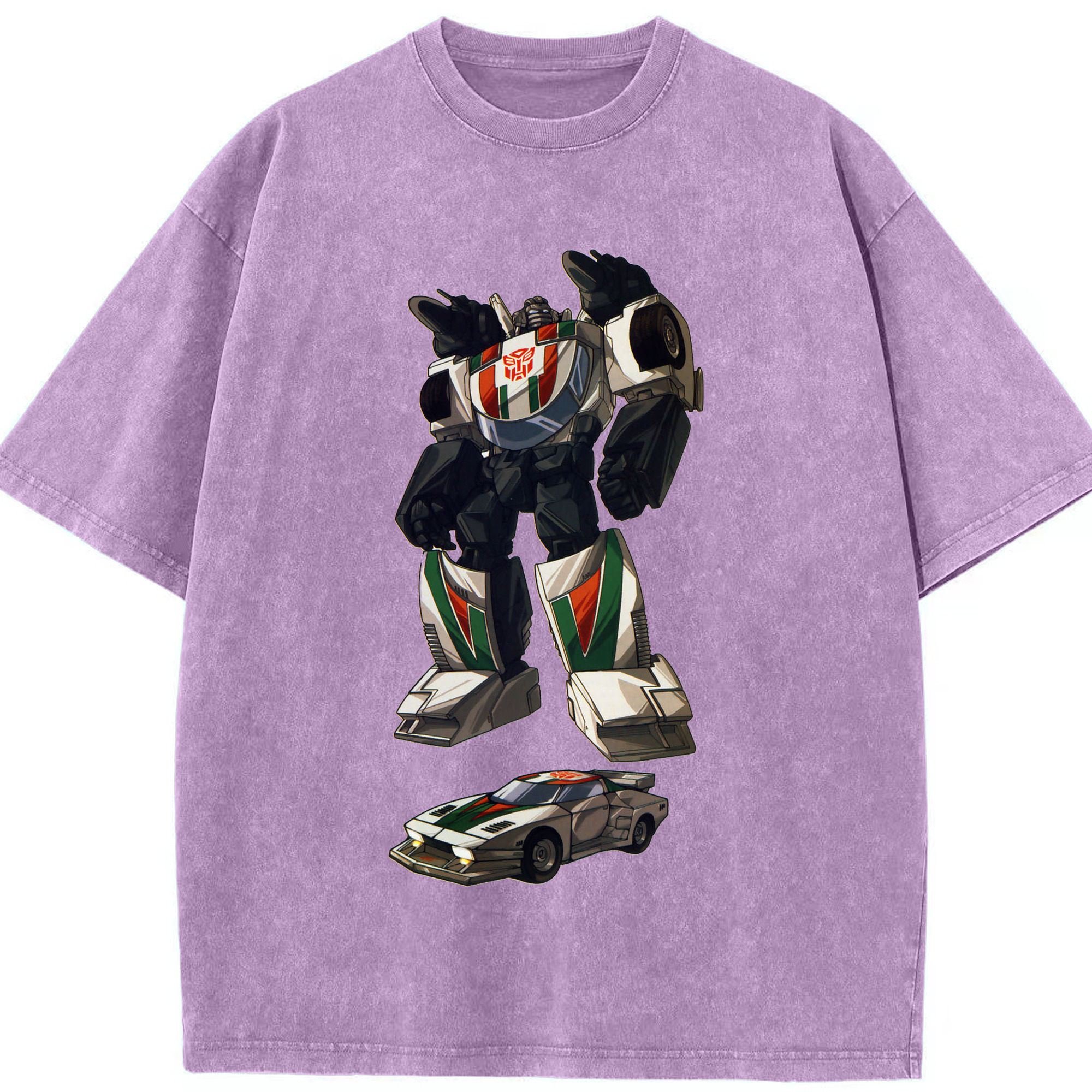 （画像用）  綿100% ヴィンテージ風 半袖Tシャツ（フロントプリント）
