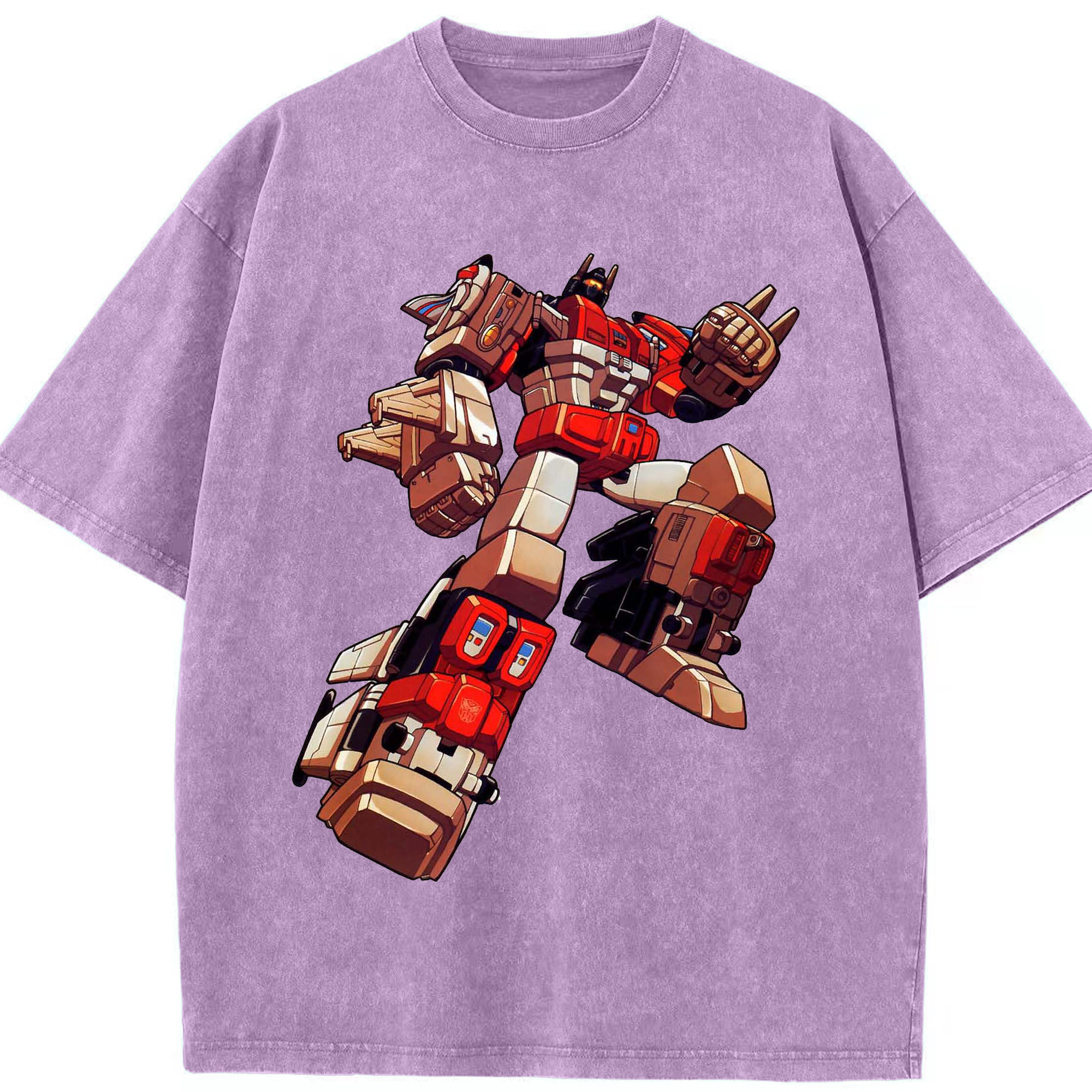 （画像用）  綿100% ヴィンテージ風 半袖Tシャツ（フロントプリント）