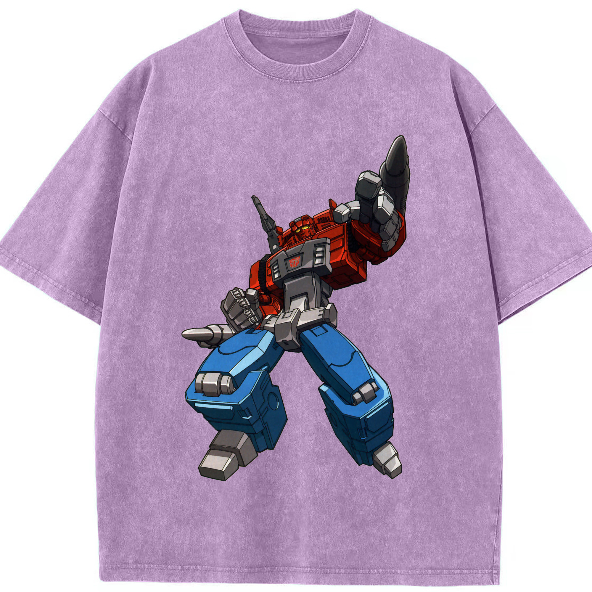 （画像用）  綿100% ヴィンテージ風 半袖Tシャツ（フロントプリント）