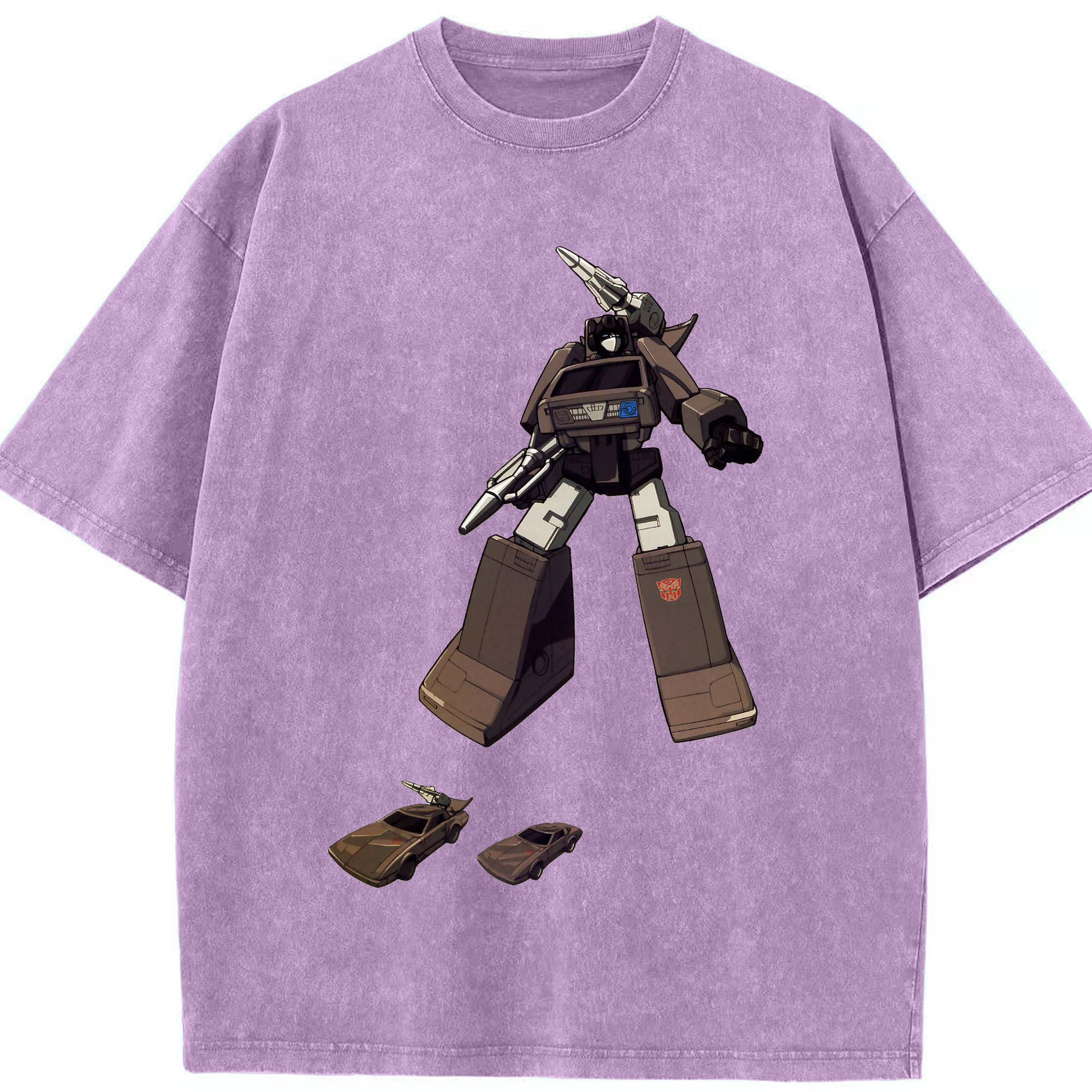 （画像用）  綿100% ヴィンテージ風 半袖Tシャツ（フロントプリント）