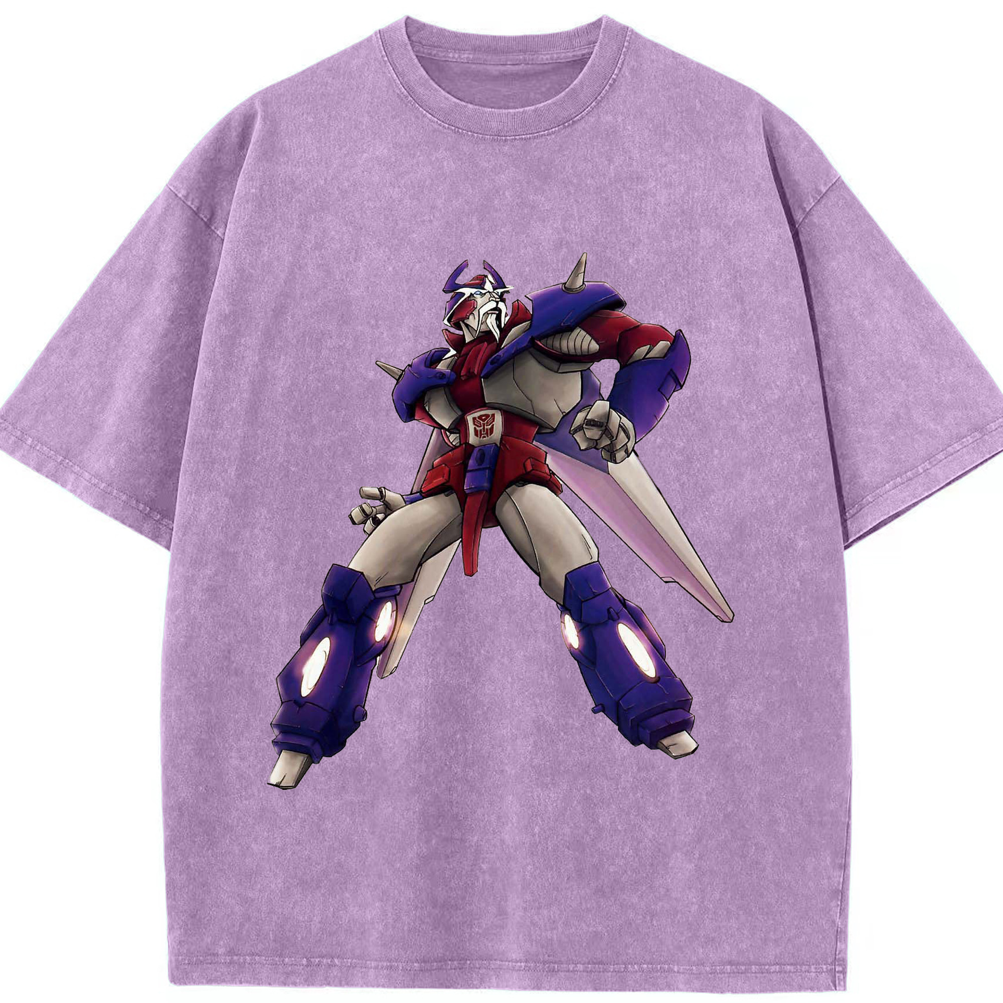 （画像用）  綿100% ヴィンテージ風 半袖Tシャツ（フロントプリント）