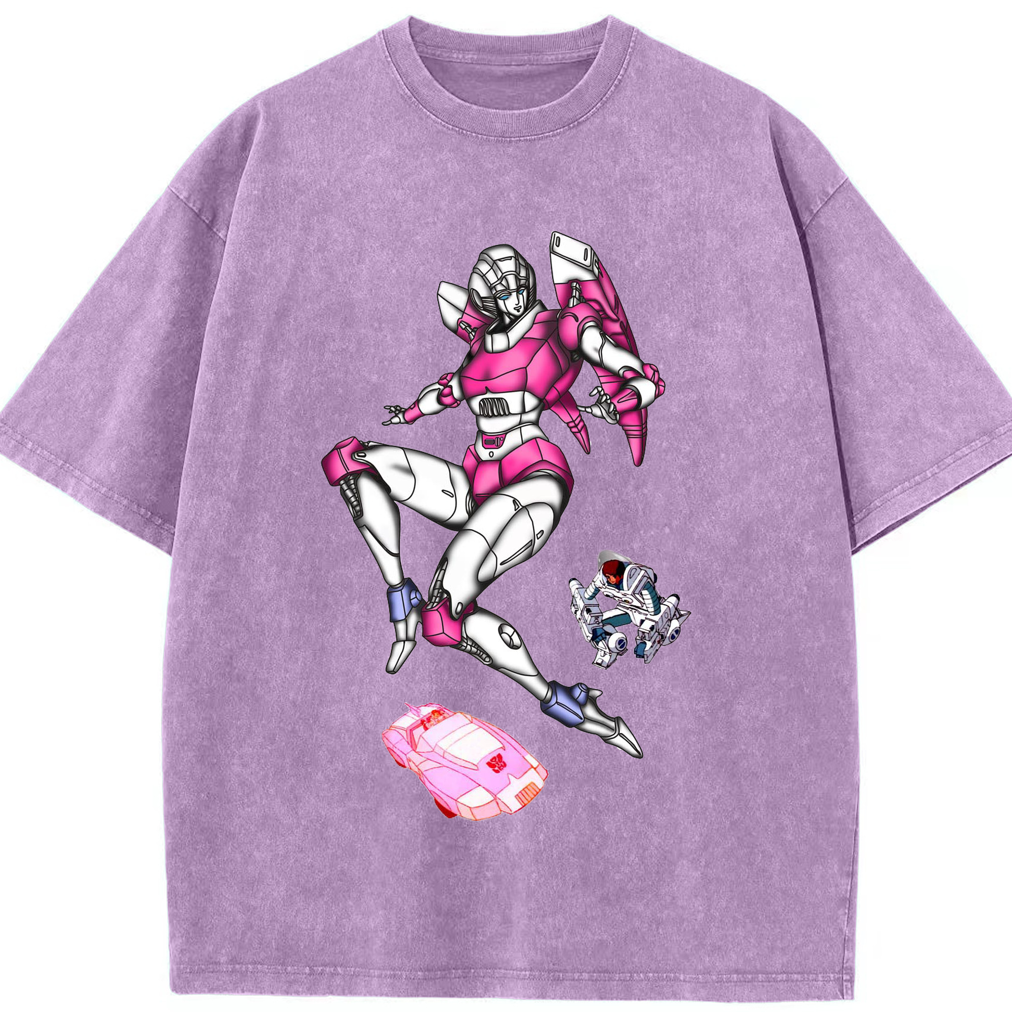 （画像用）  綿100% ヴィンテージ風 半袖Tシャツ（フロントプリント）