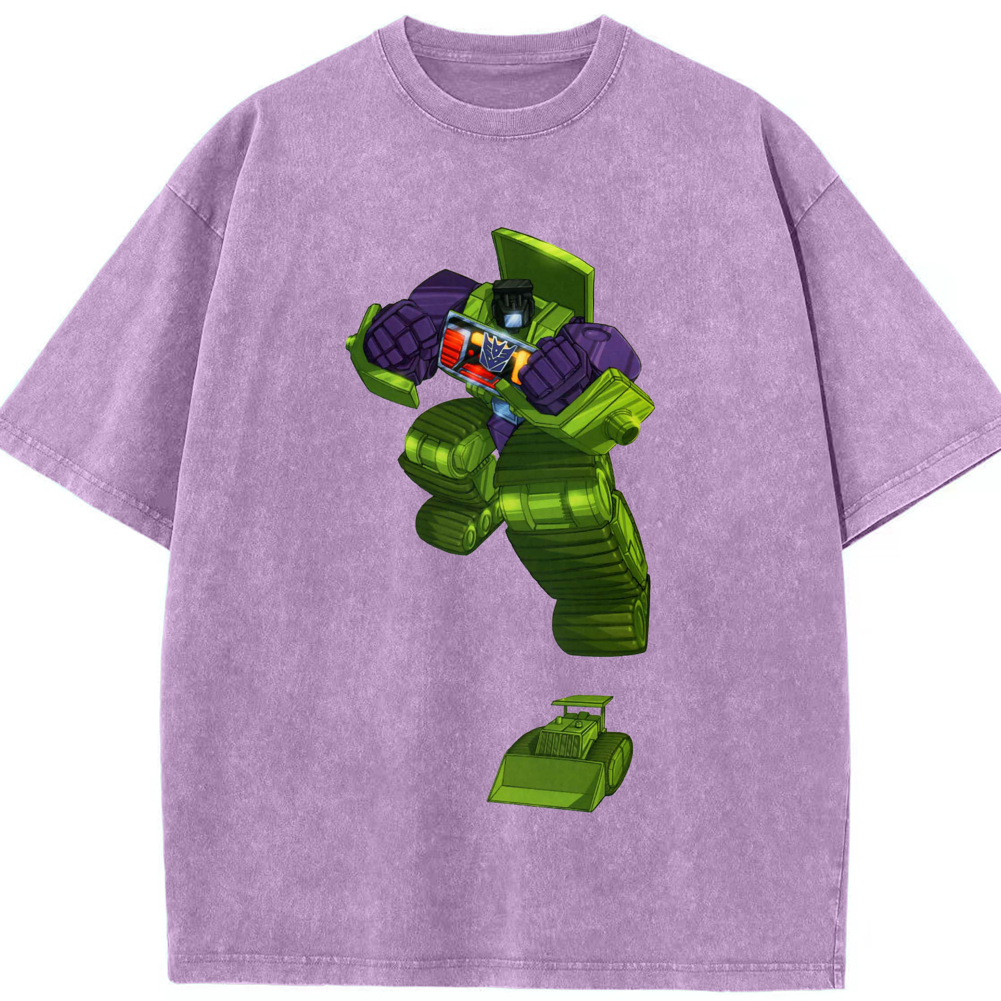 （画像用）  綿100% ヴィンテージ風 半袖Tシャツ（フロントプリント）