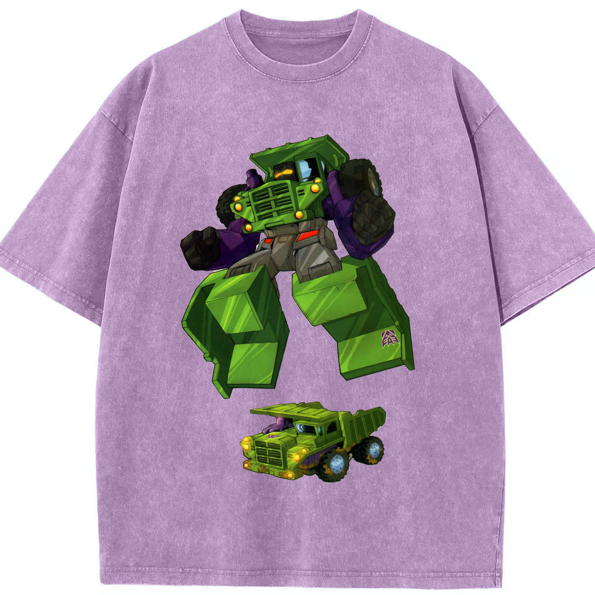 （画像用）  綿100% ヴィンテージ風 半袖Tシャツ（フロントプリント）