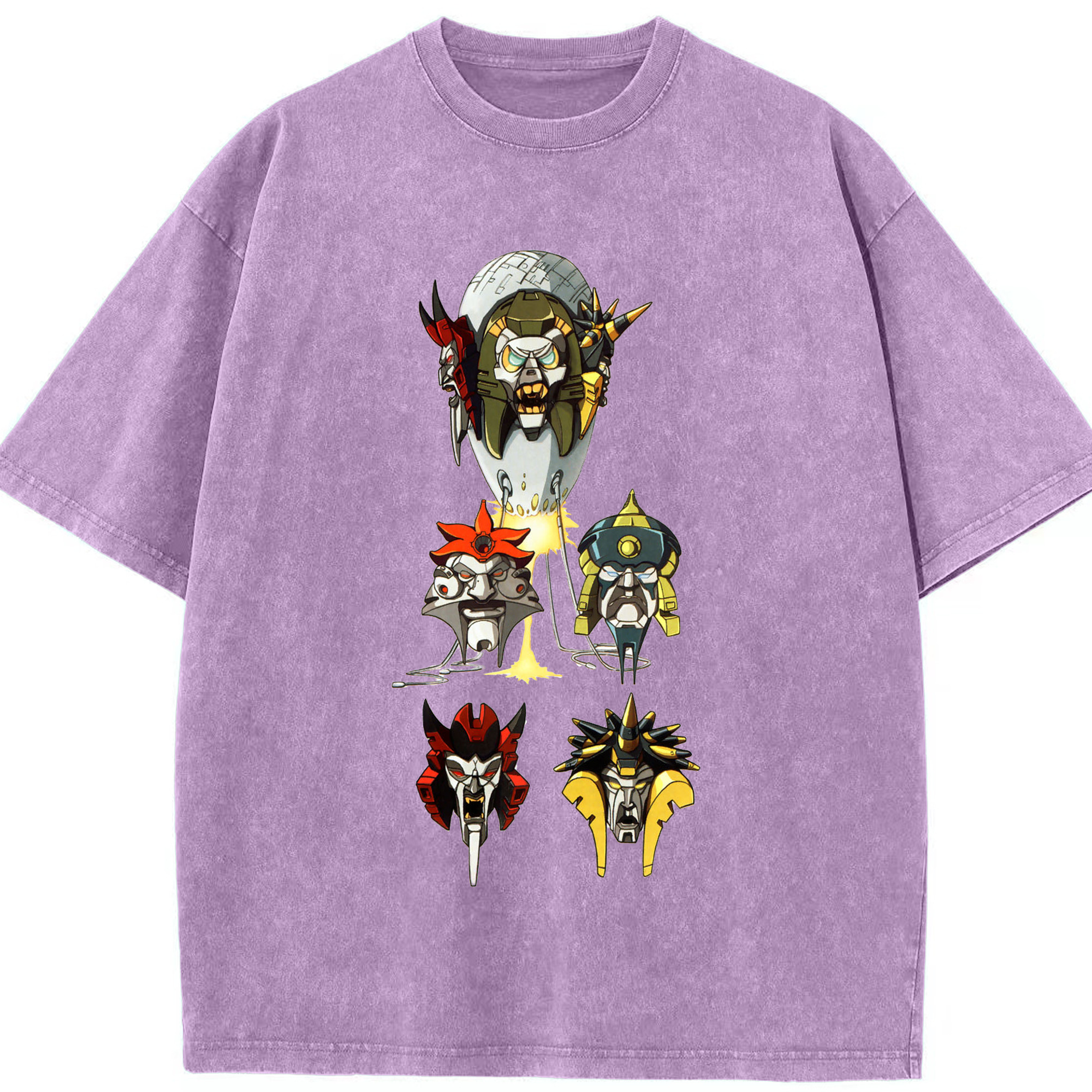 （画像用）  綿100% ヴィンテージ風 半袖Tシャツ（フロントプリント）
