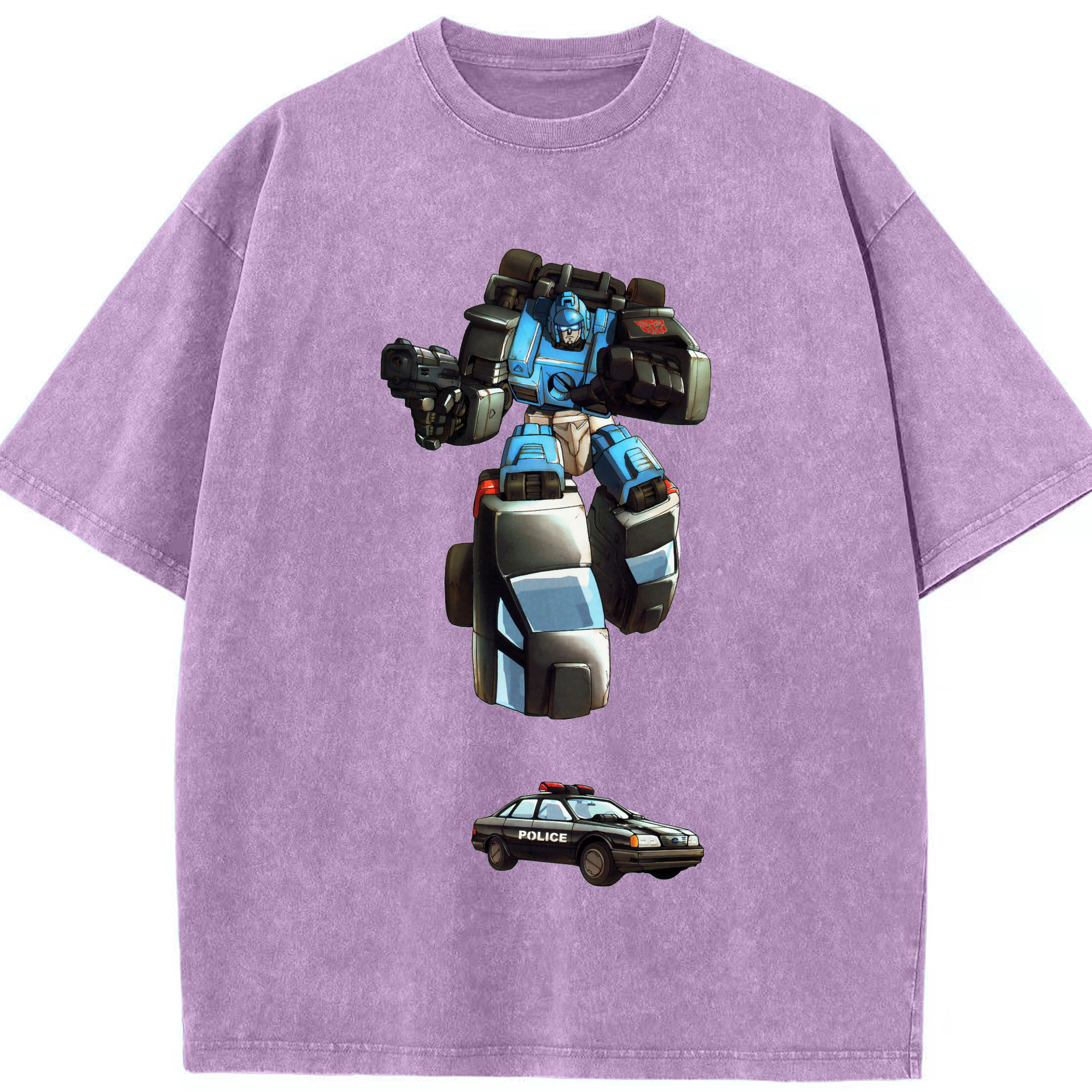 （画像用）  綿100% ヴィンテージ風 半袖Tシャツ（フロントプリント）