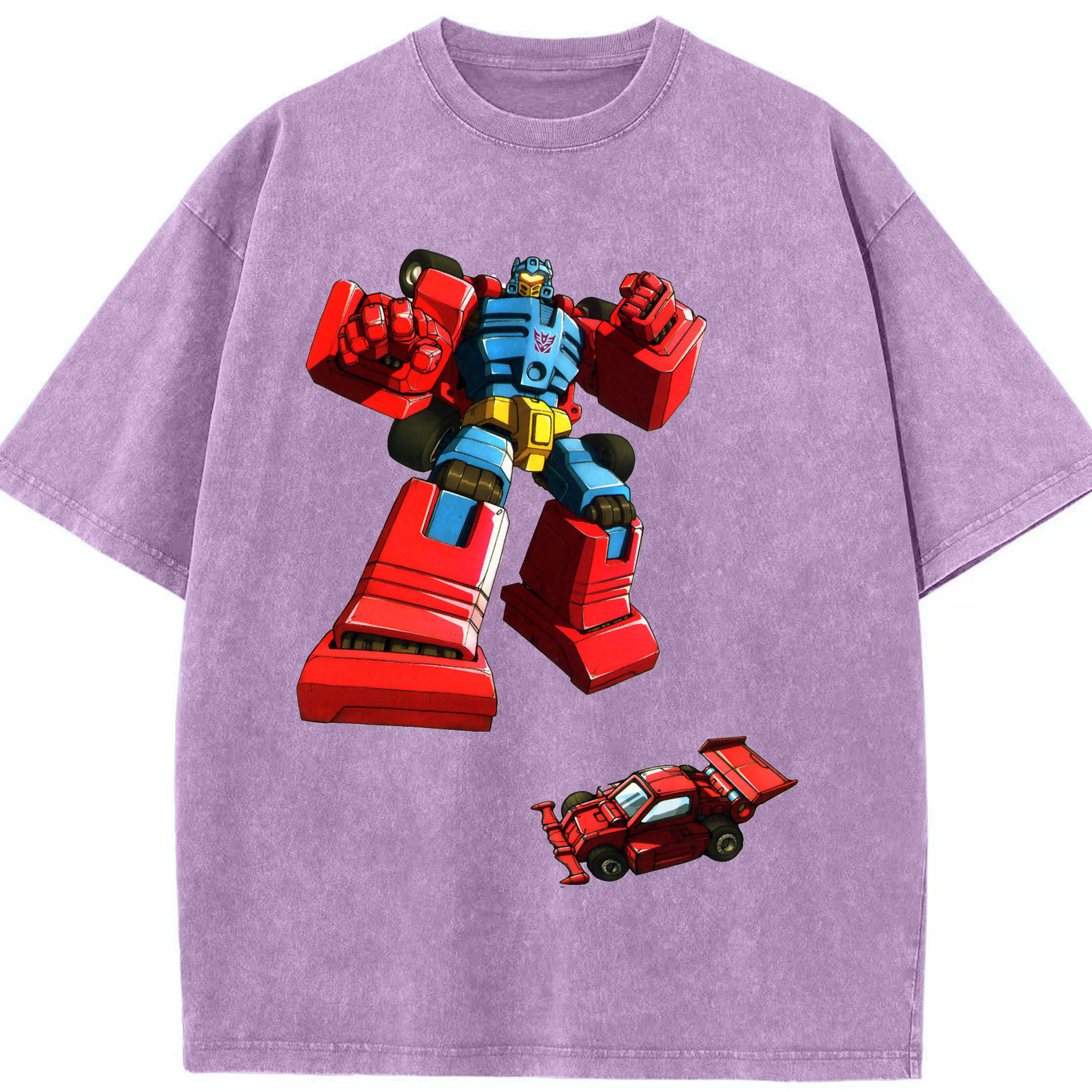 （画像用）  綿100% ヴィンテージ風 半袖Tシャツ（フロントプリント）