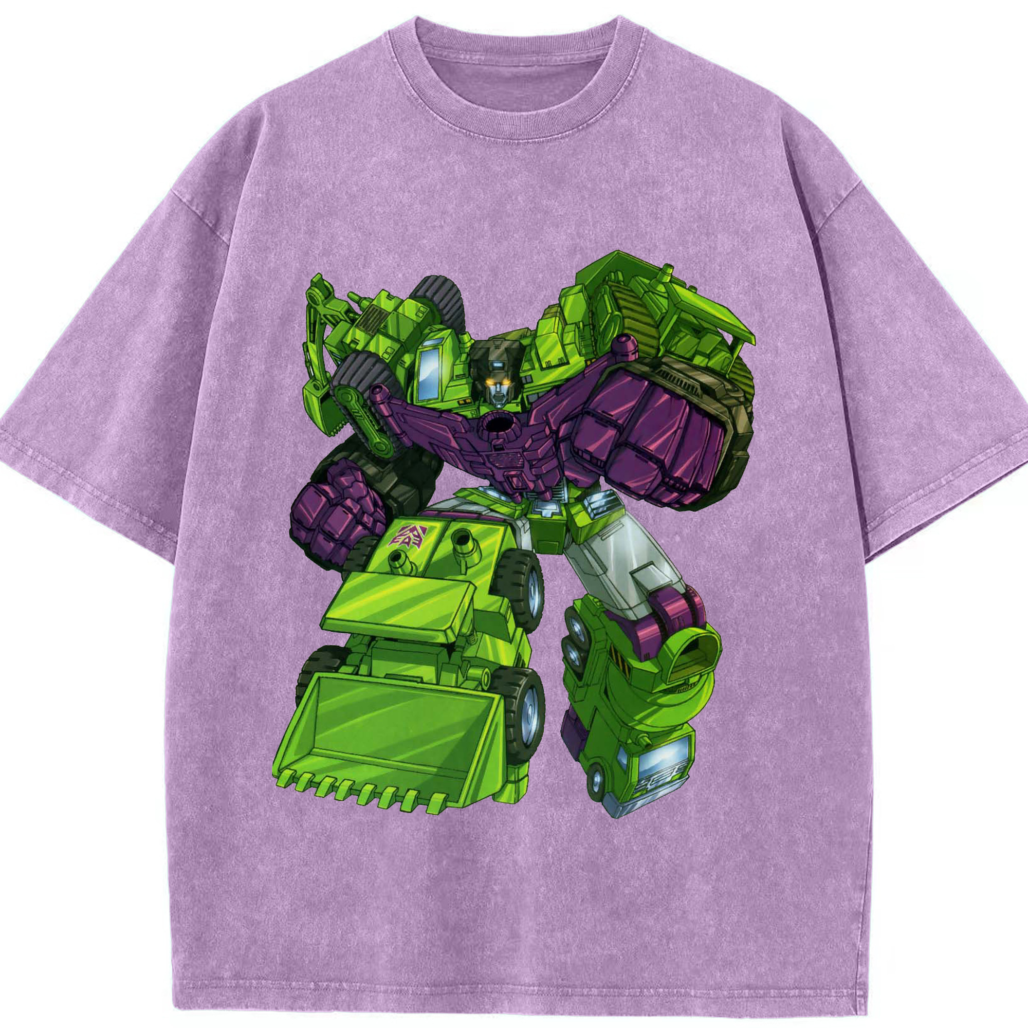 （画像用）  綿100% ヴィンテージ風 半袖Tシャツ（フロントプリント）