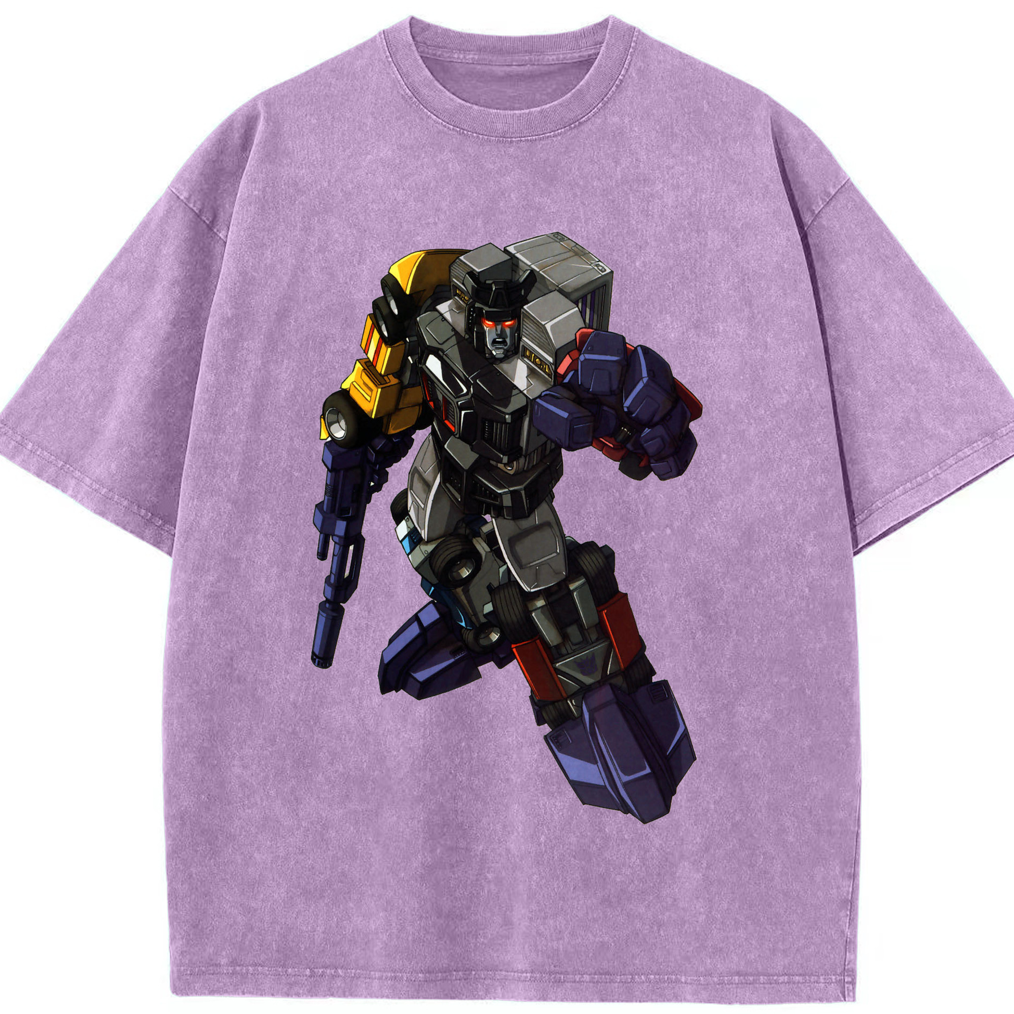 （画像用）  綿100% ヴィンテージ風 半袖Tシャツ（フロントプリント）