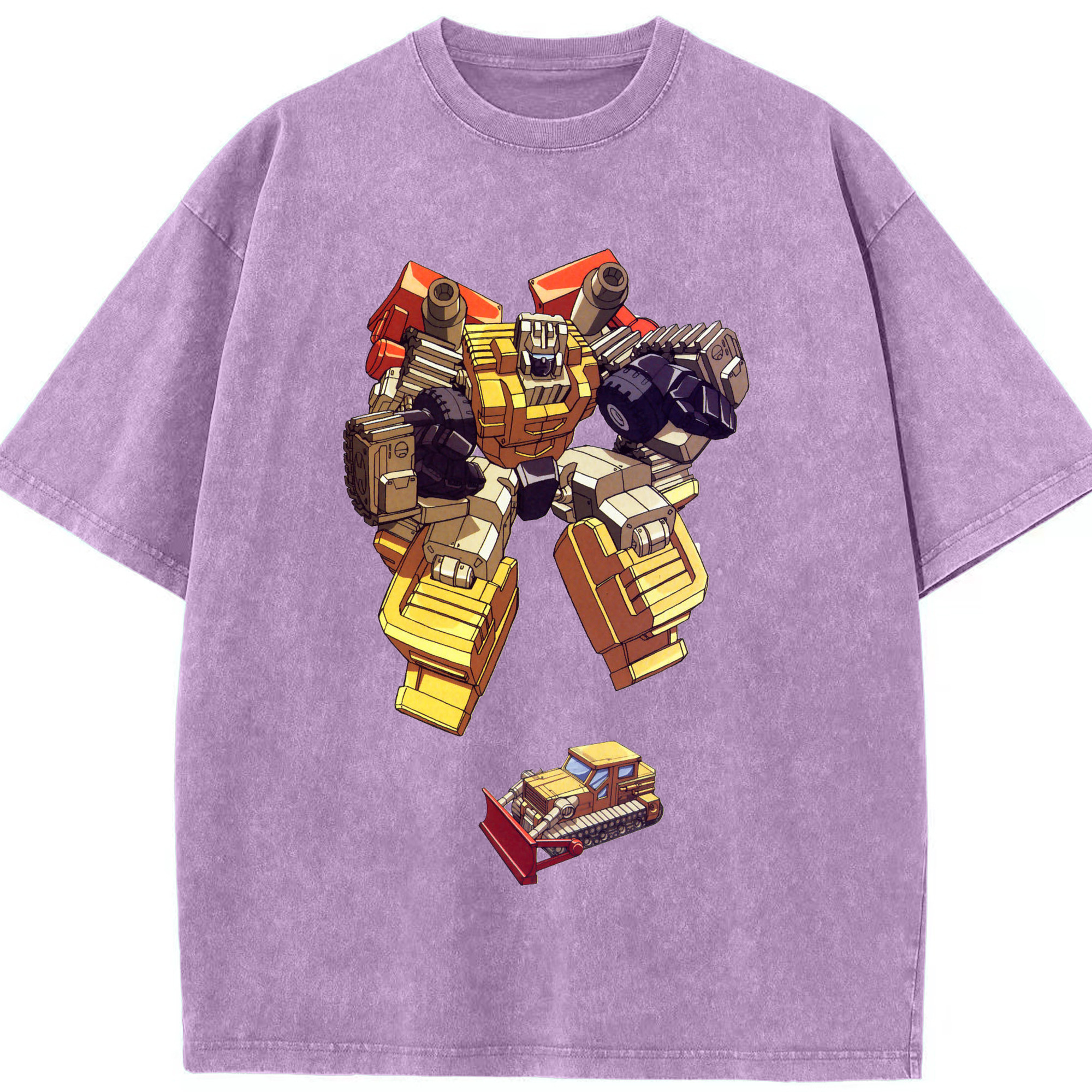 （画像用）  綿100% ヴィンテージ風 半袖Tシャツ（フロントプリント）