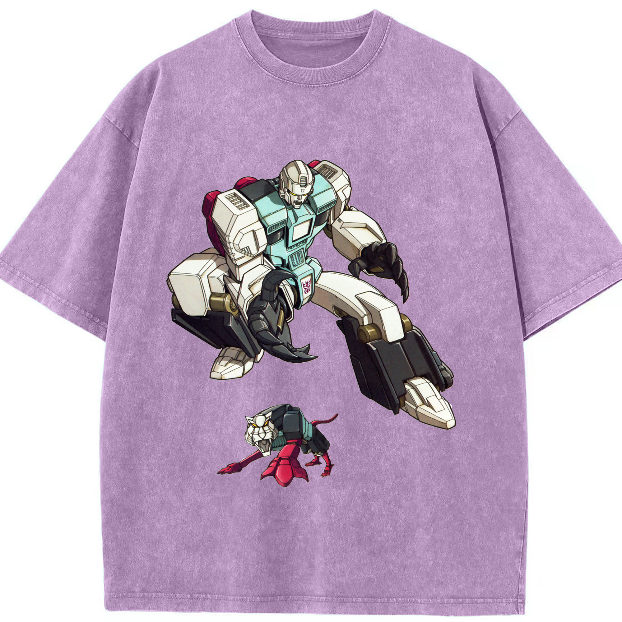 （画像用）  綿100% ヴィンテージ風 半袖Tシャツ（フロントプリント）