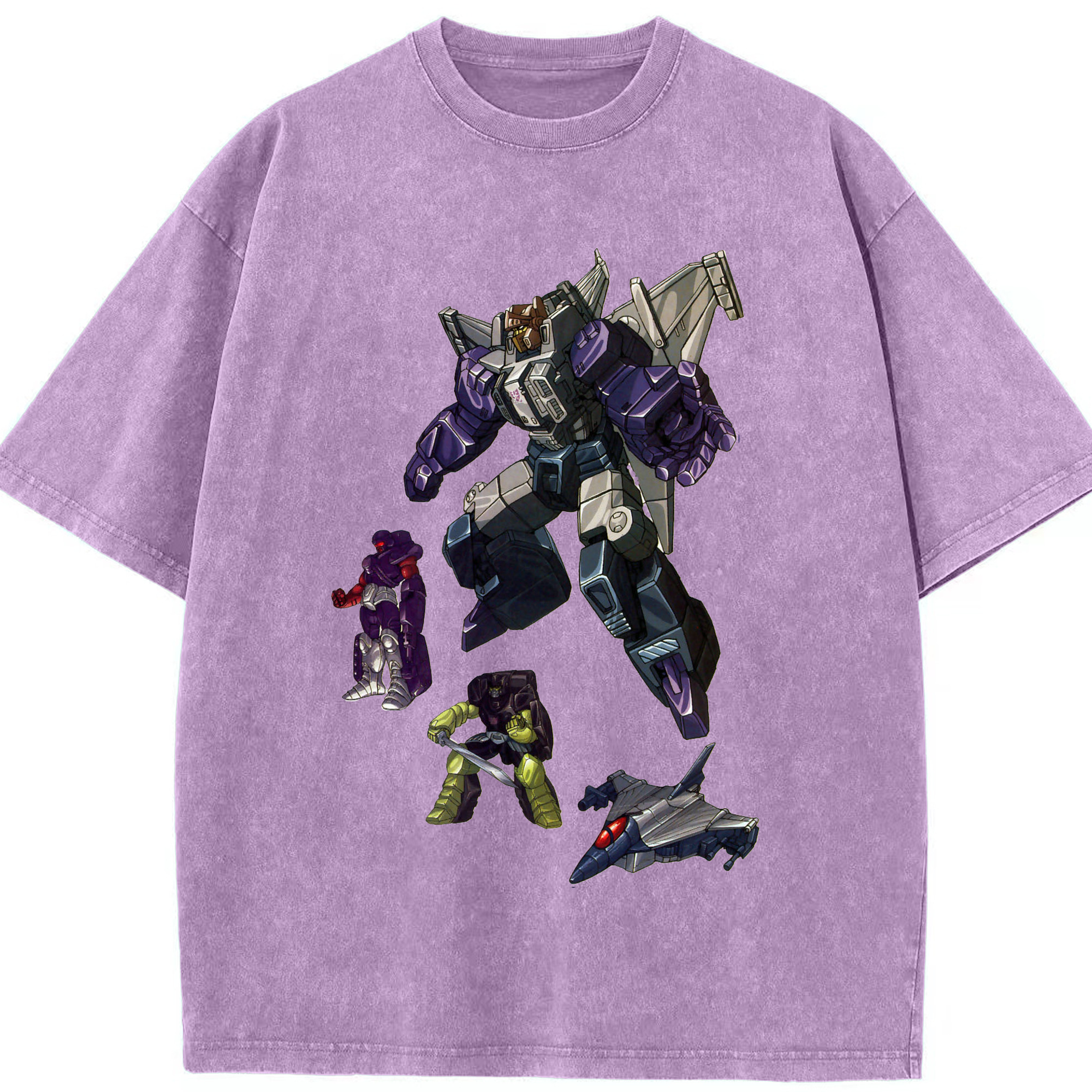 （画像用）  綿100% ヴィンテージ風 半袖Tシャツ（フロントプリント）