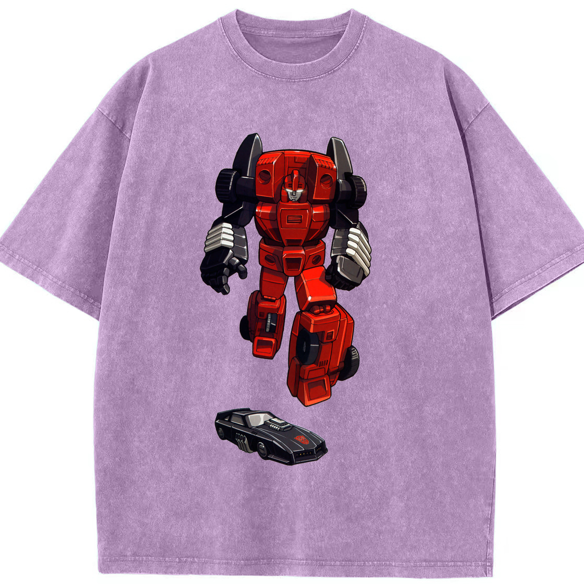 （画像用）  綿100% ヴィンテージ風 半袖Tシャツ（フロントプリント）