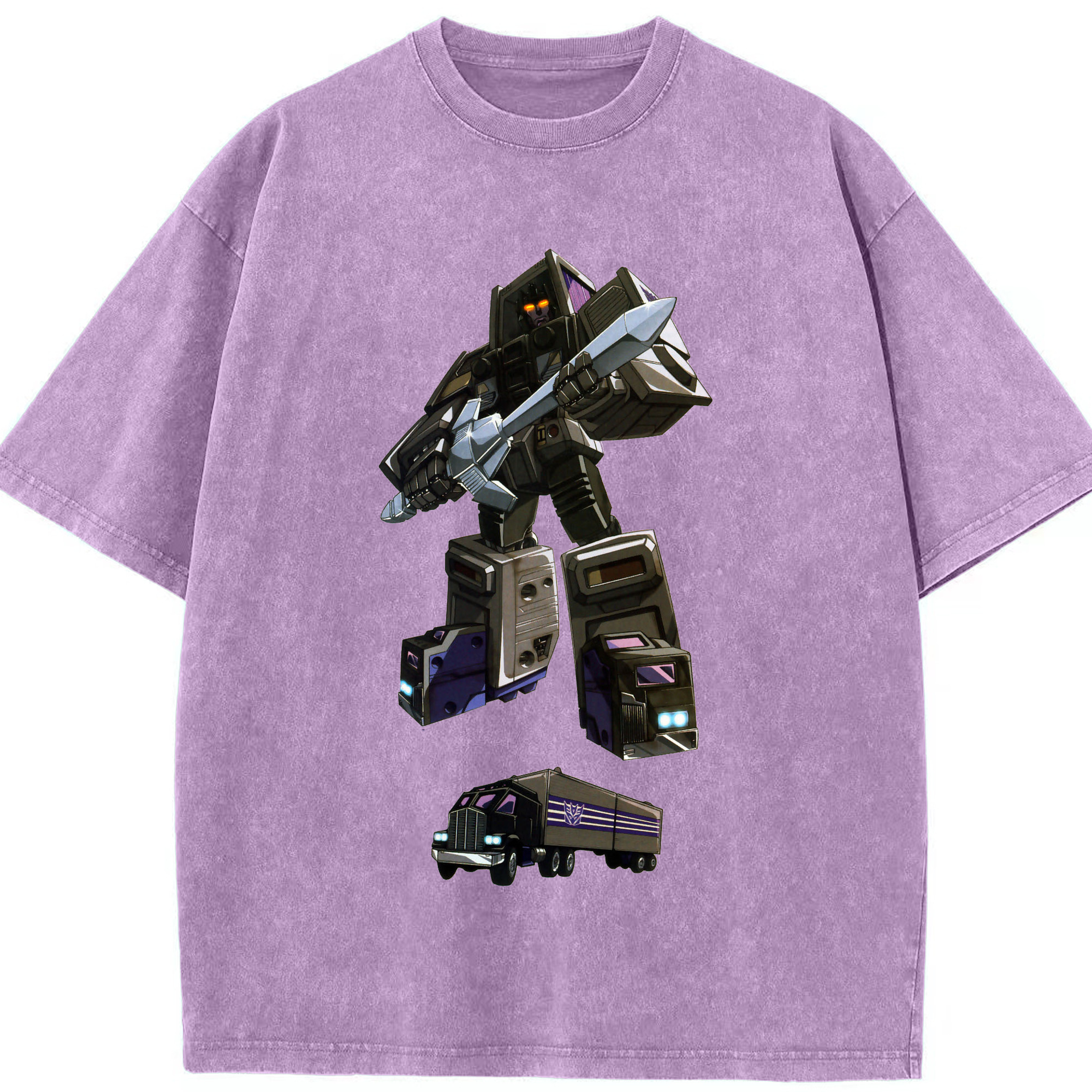 （画像用）  綿100% ヴィンテージ風 半袖Tシャツ（フロントプリント）