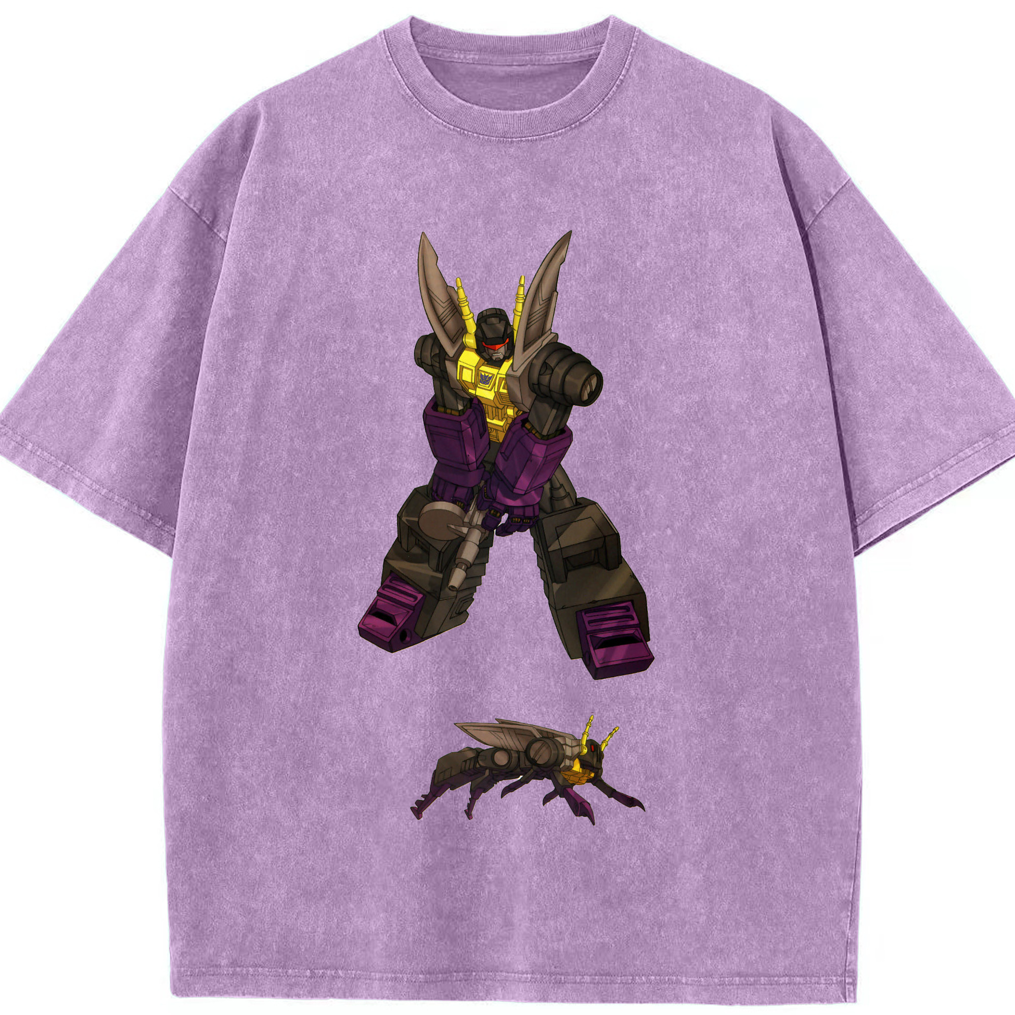 （画像用）  綿100% ヴィンテージ風 半袖Tシャツ（フロントプリント）