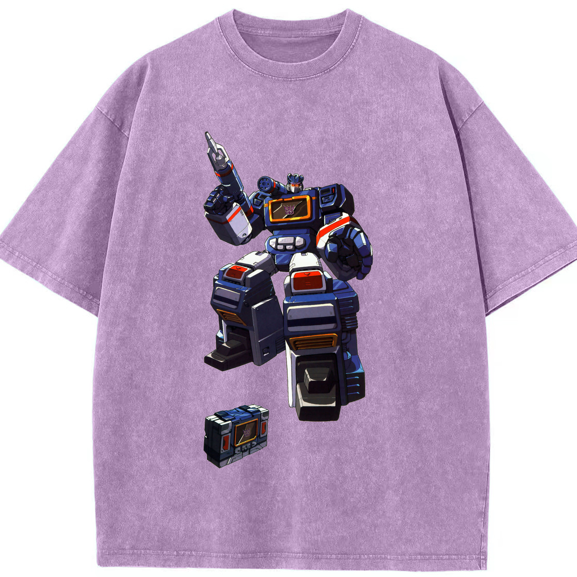 （画像用）  綿100% ヴィンテージ風 半袖Tシャツ（フロントプリント）