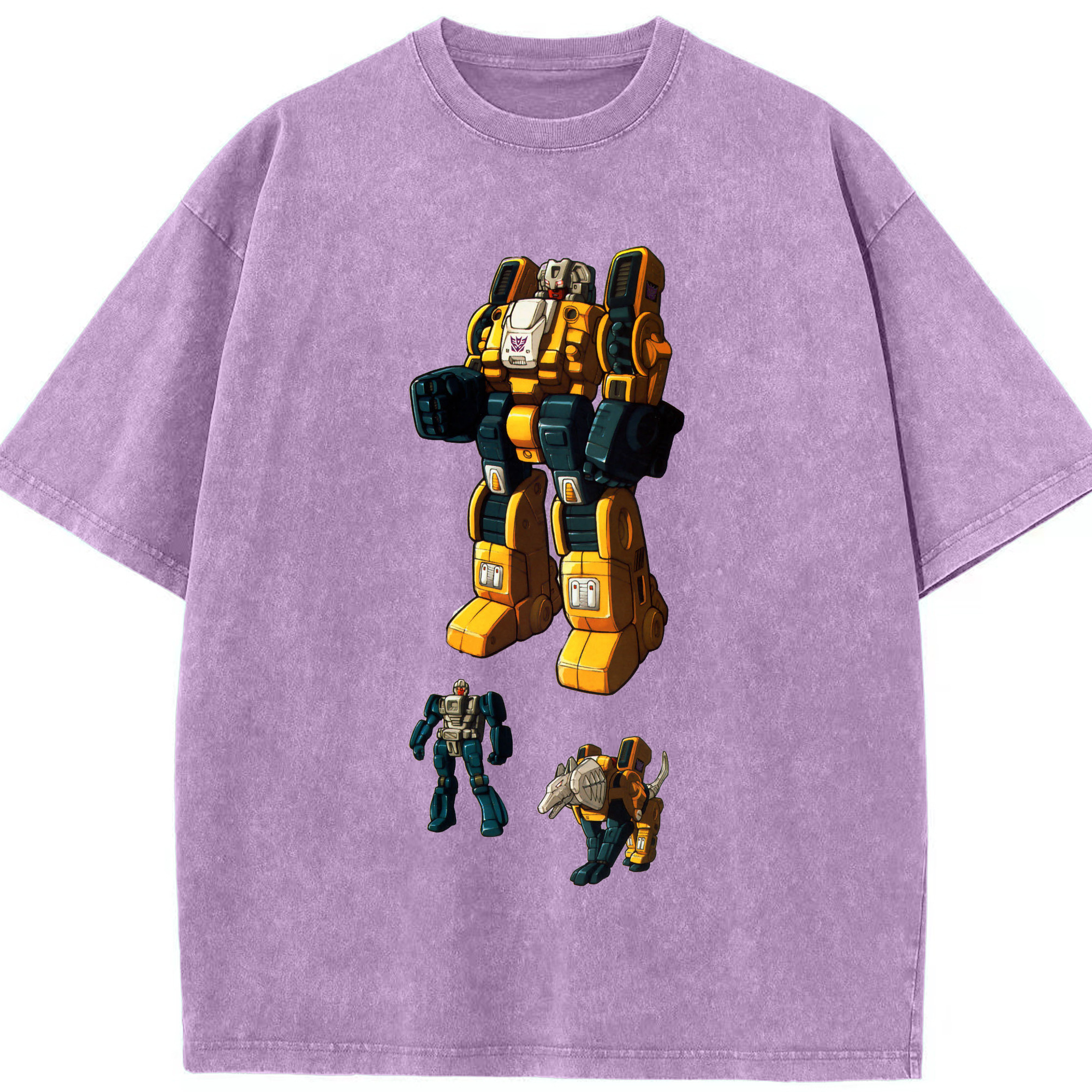 （画像用）  綿100% ヴィンテージ風 半袖Tシャツ（フロントプリント）