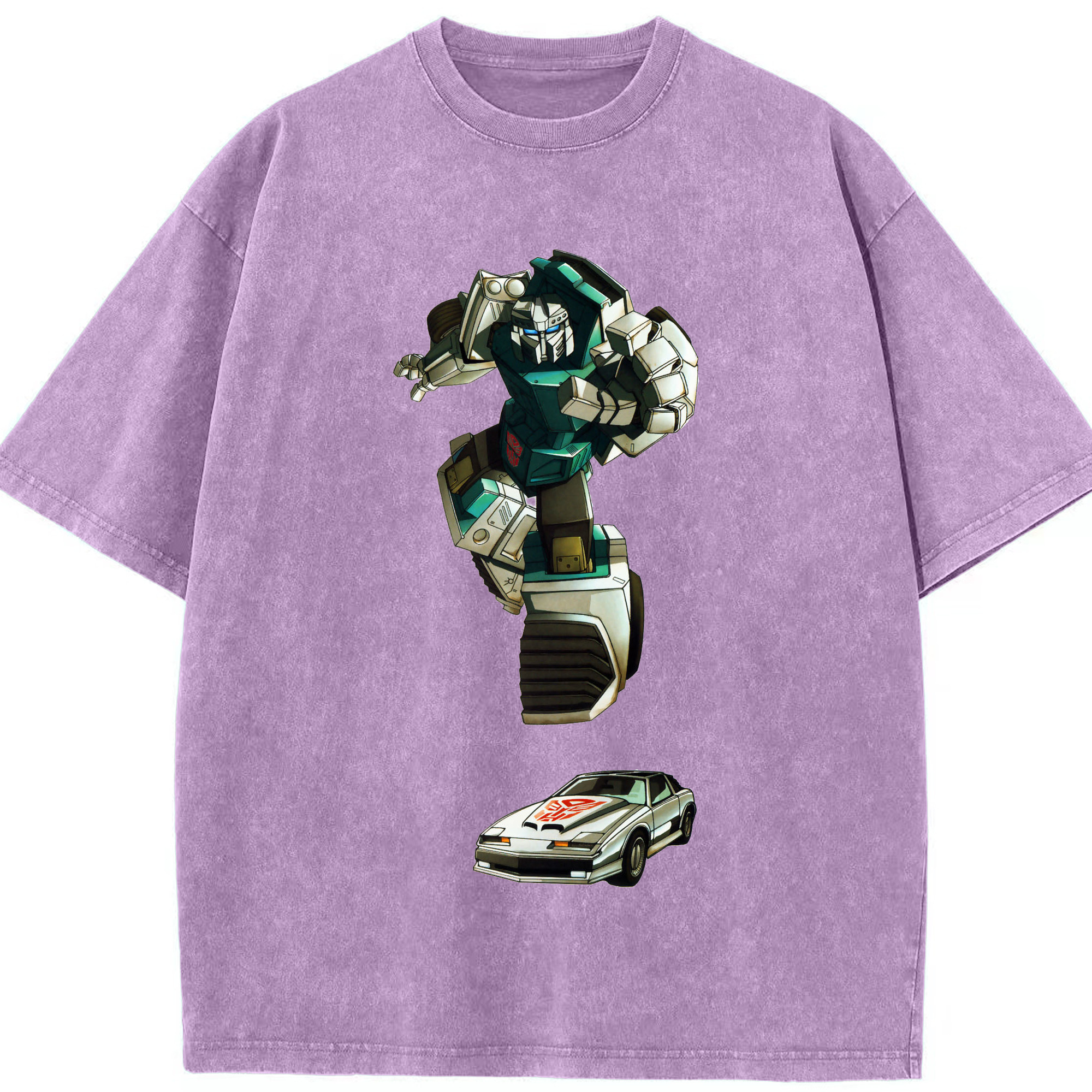 （画像用）  綿100% ヴィンテージ風 半袖Tシャツ（フロントプリント）
