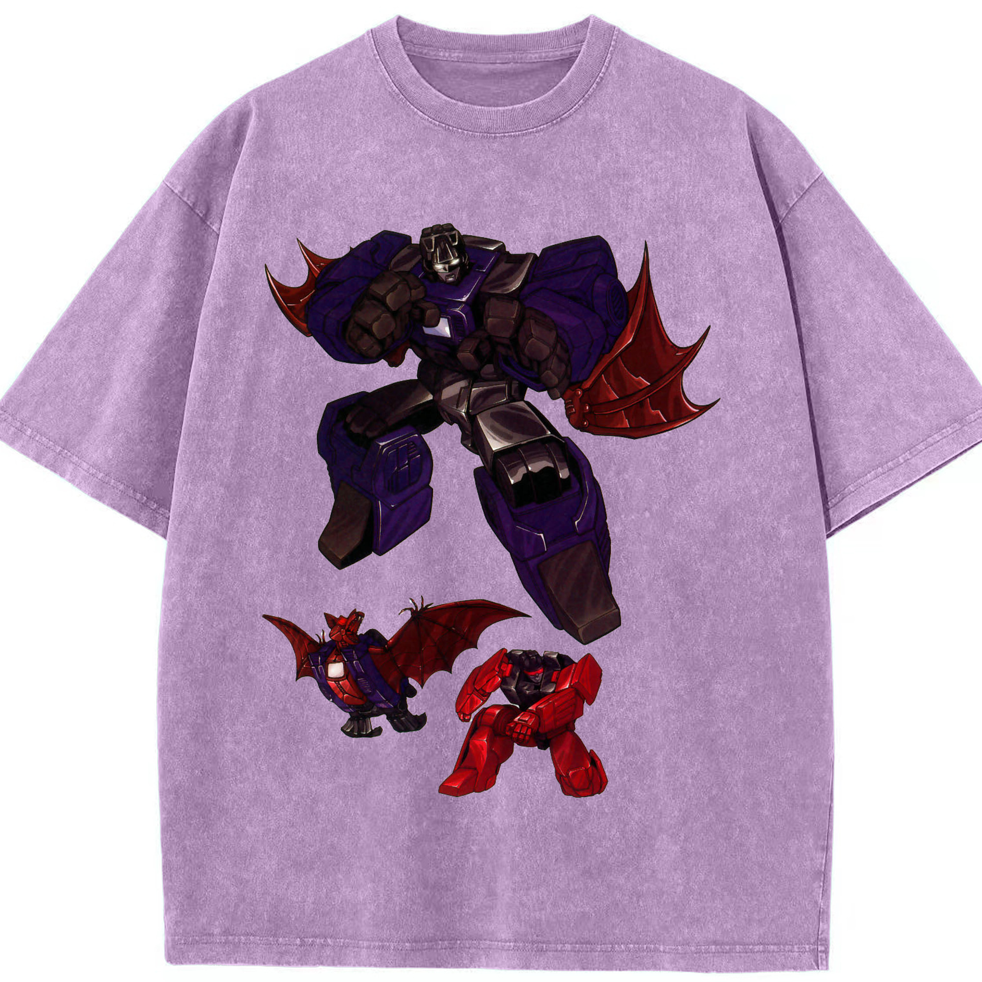 （画像用）  綿100% ヴィンテージ風 半袖Tシャツ（フロントプリント）