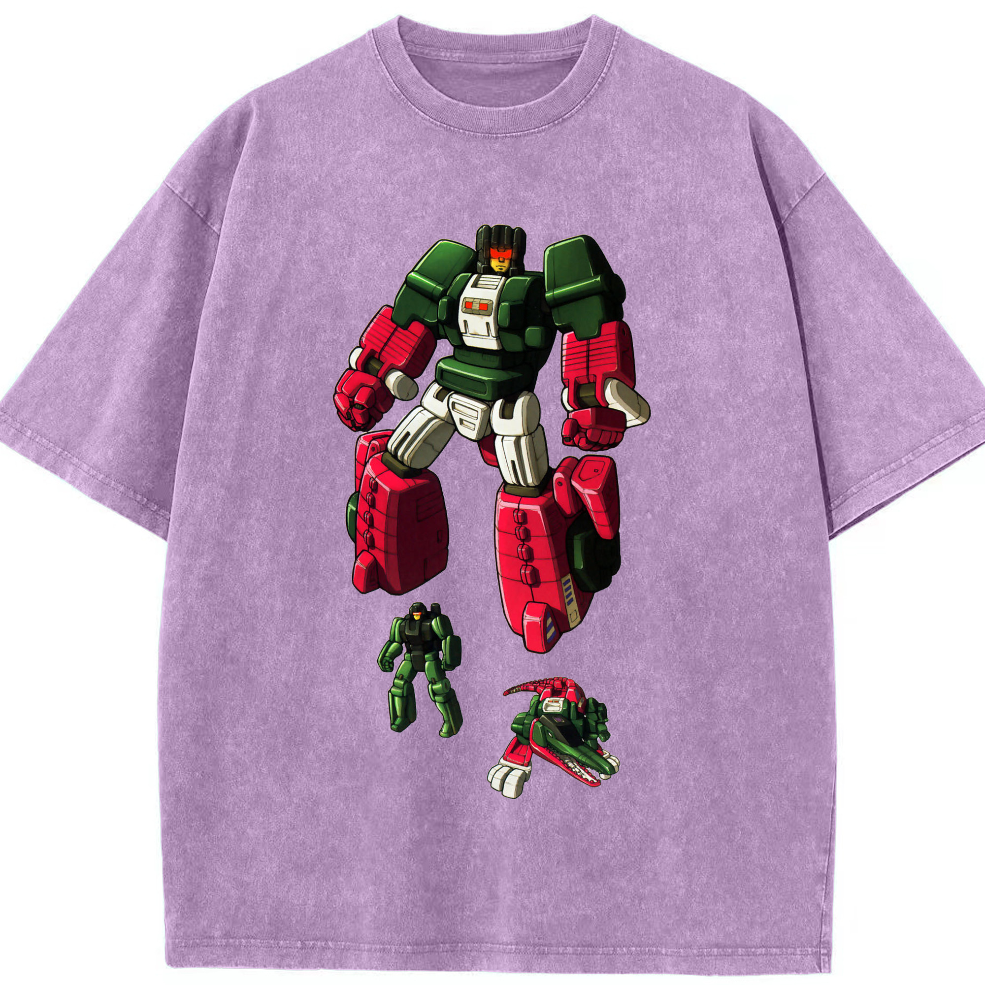 （画像用）  綿100% ヴィンテージ風 半袖Tシャツ（フロントプリント）