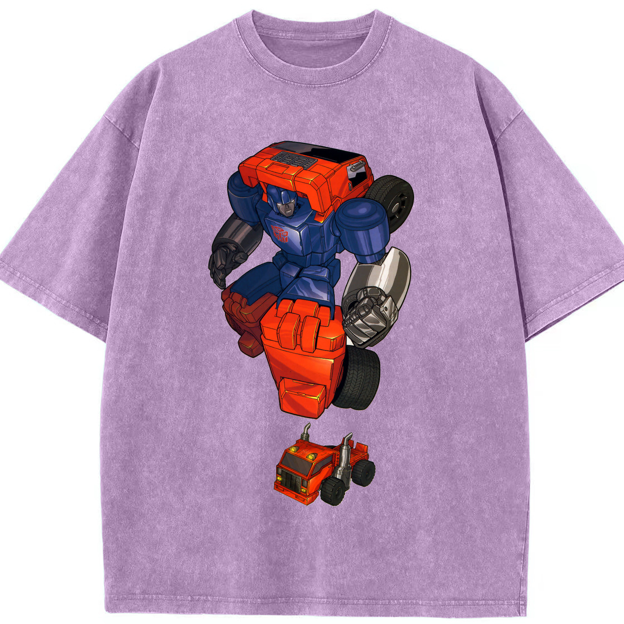 （画像用）  綿100% ヴィンテージ風 半袖Tシャツ（フロントプリント）