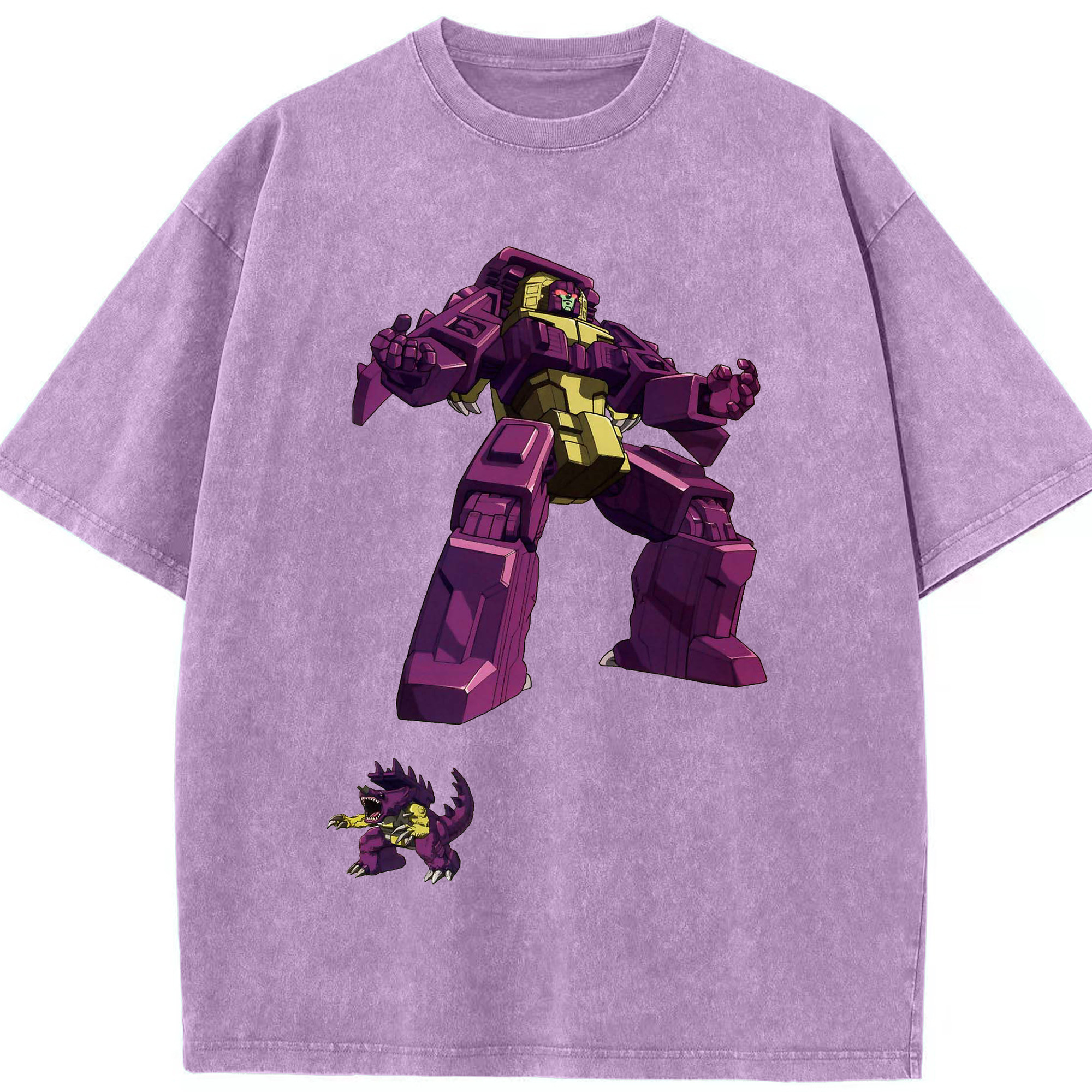 （画像用）  綿100% ヴィンテージ風 半袖Tシャツ（フロントプリント）