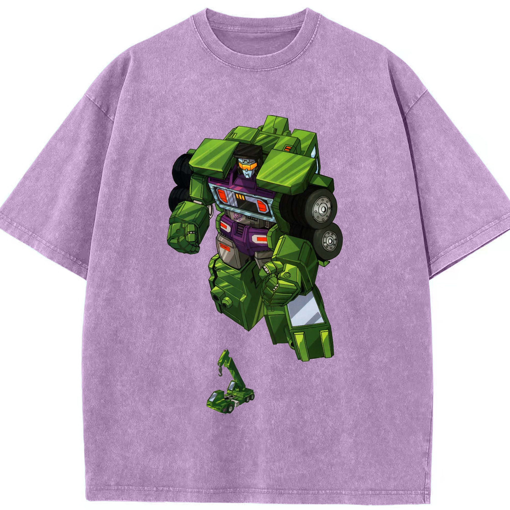 （画像用）  綿100% ヴィンテージ風 半袖Tシャツ（フロントプリント）