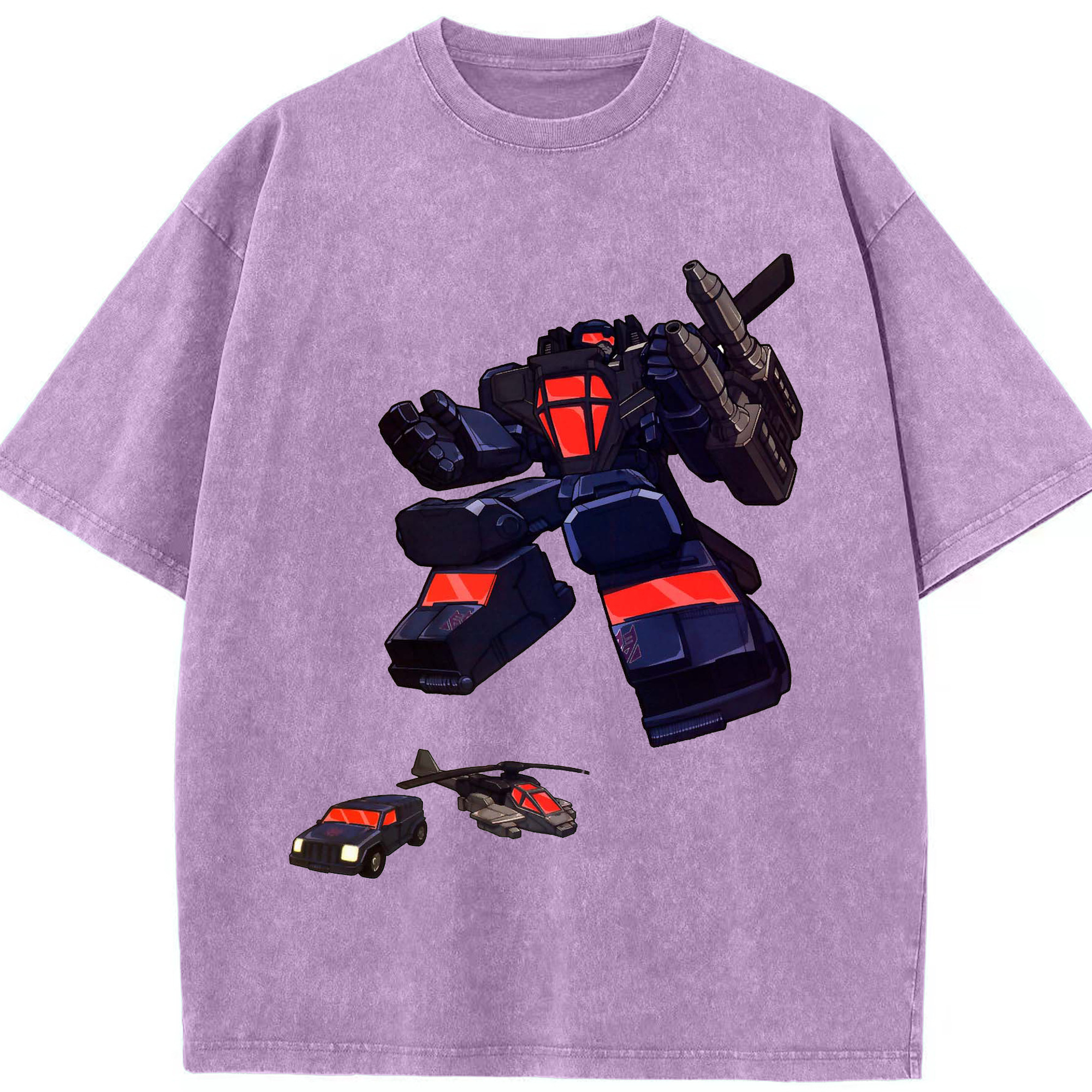 （画像用）  綿100% ヴィンテージ風 半袖Tシャツ（フロントプリント）