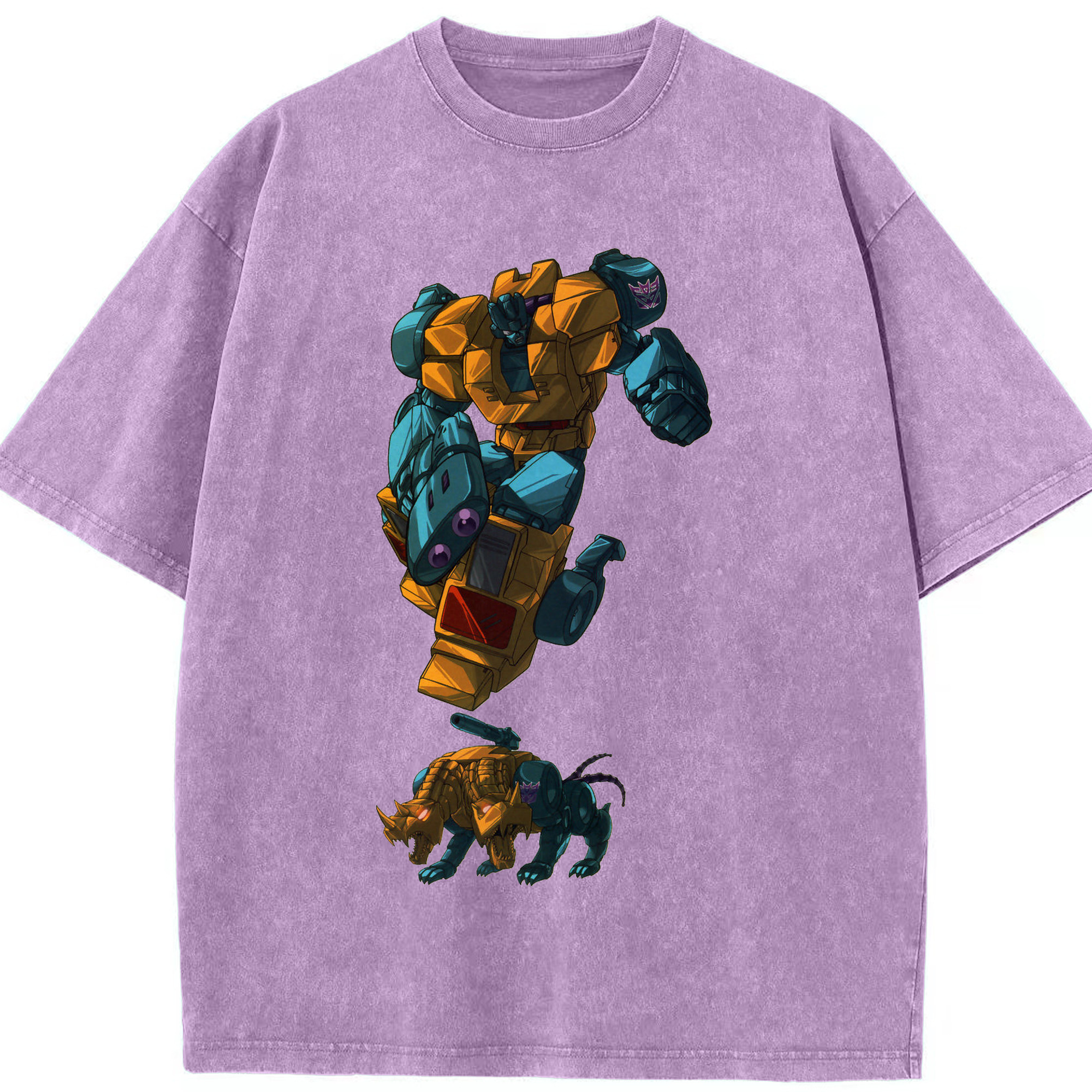 （画像用）  綿100% ヴィンテージ風 半袖Tシャツ（フロントプリント）