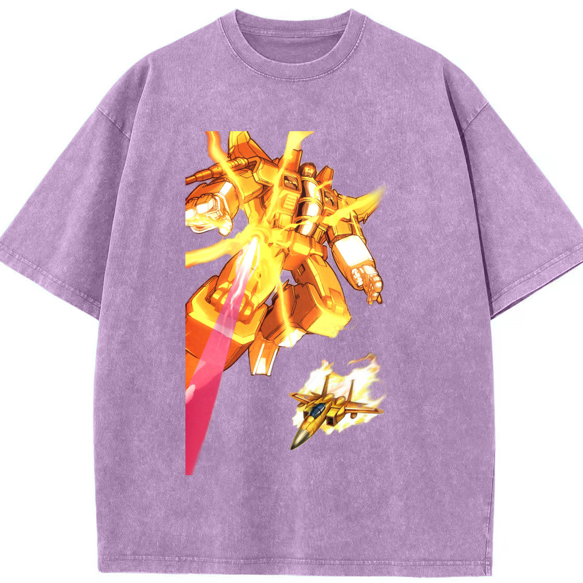 （画像用）  綿100% ヴィンテージ風 半袖Tシャツ（フロントプリント）
