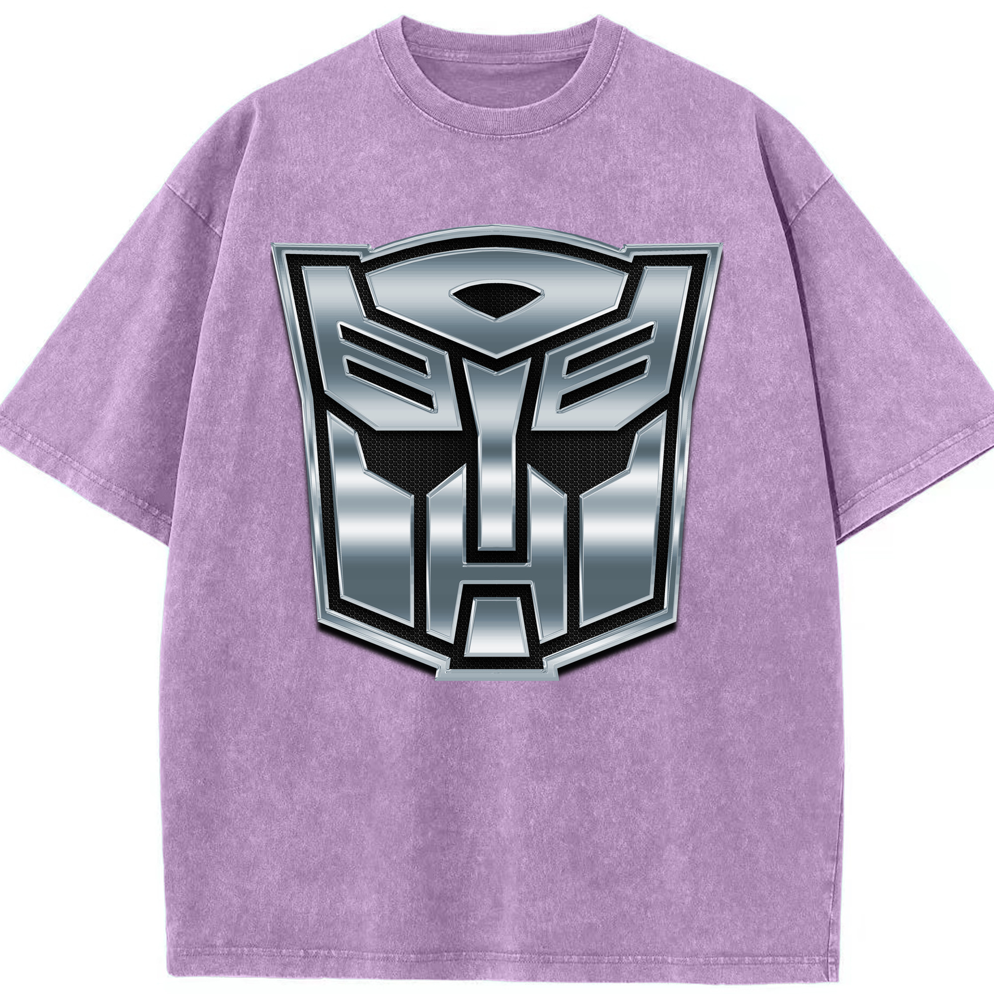 （画像用）  綿100% ヴィンテージ風 半袖Tシャツ（フロントプリント）