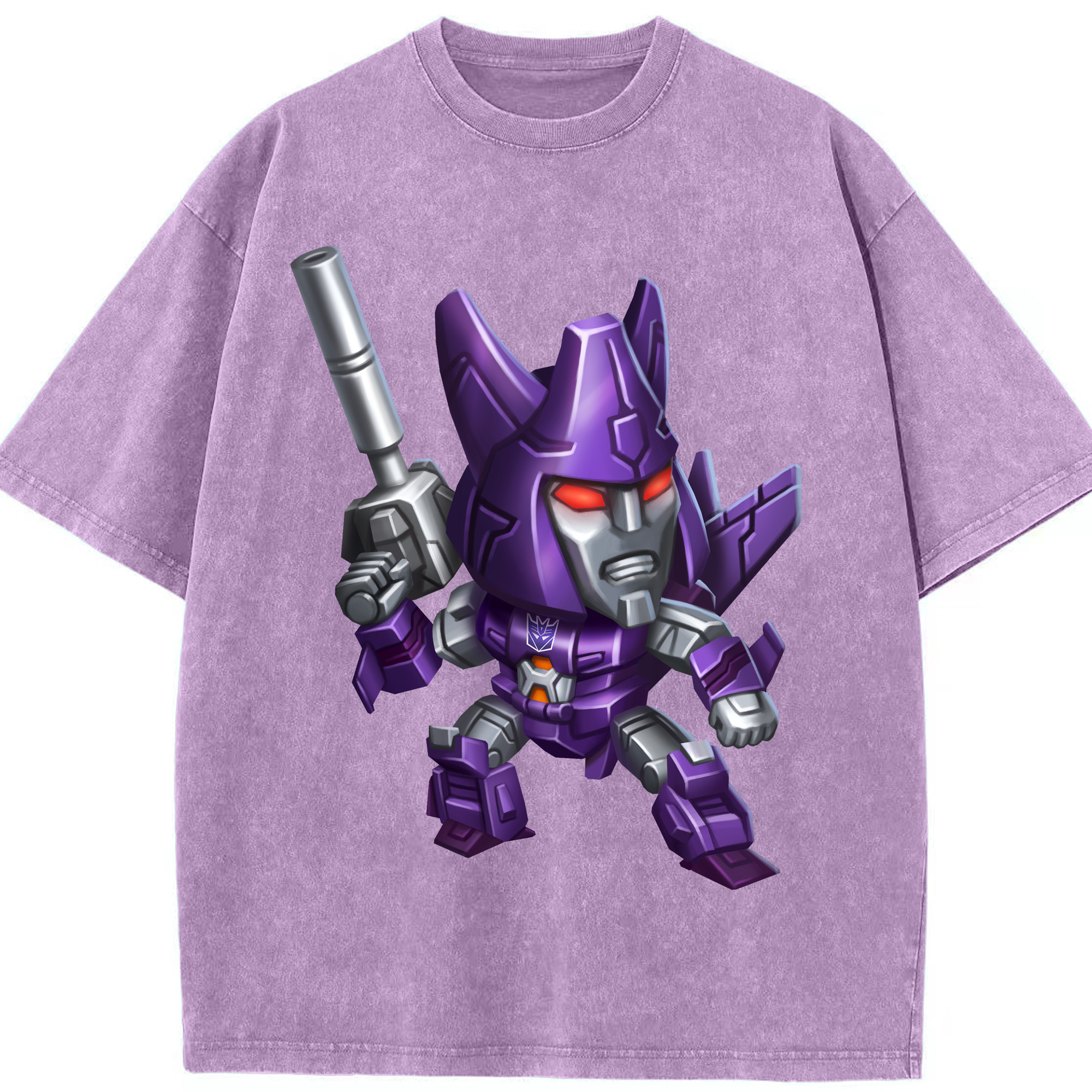 （画像用）  綿100% ヴィンテージ風 半袖Tシャツ（フロントプリント）