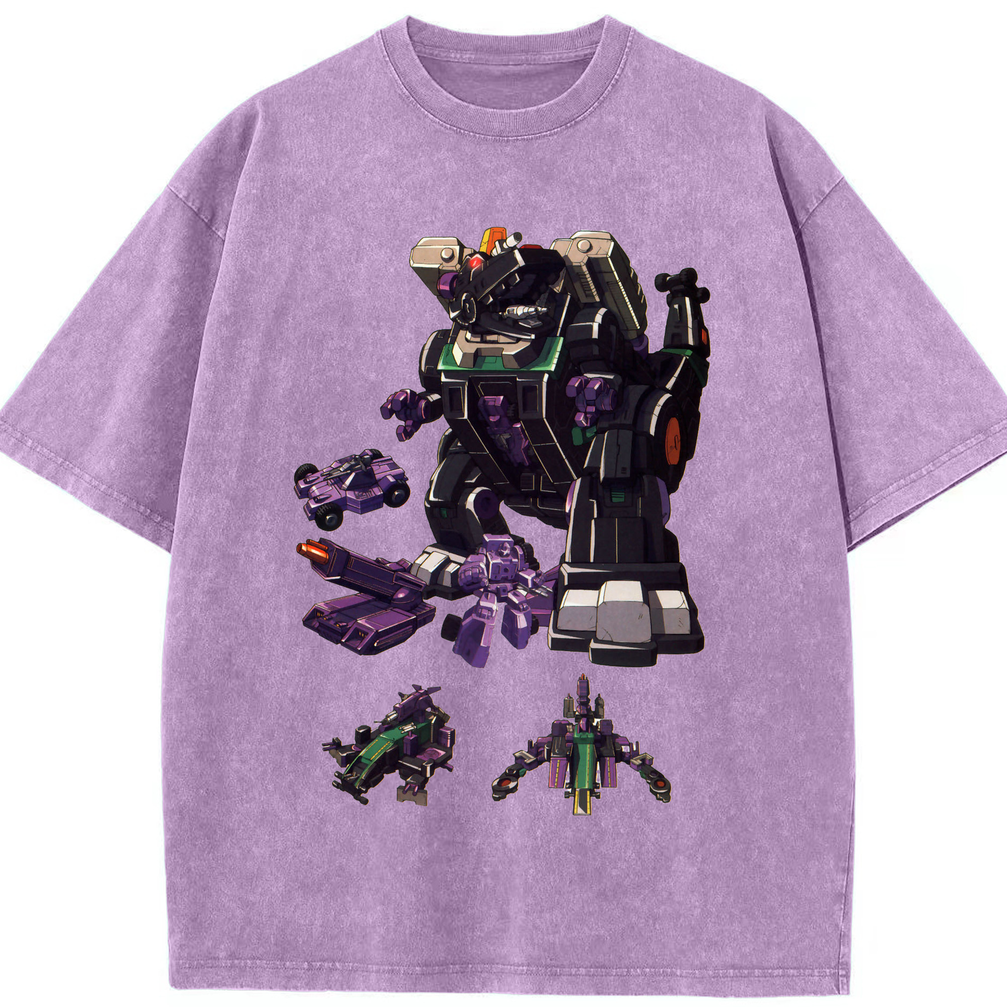 （画像用）  綿100% ヴィンテージ風 半袖Tシャツ（フロントプリント）