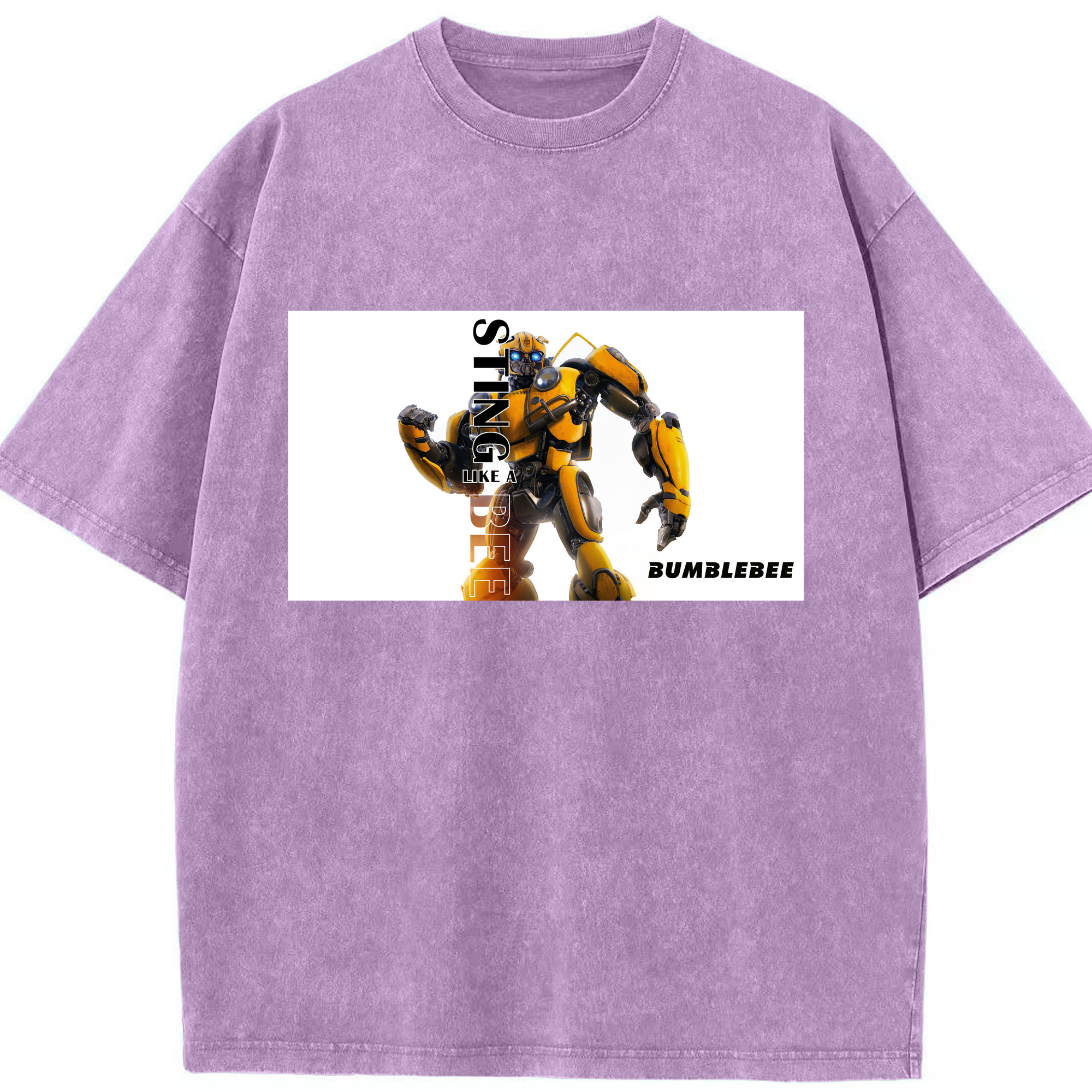 （画像用）  綿100% ヴィンテージ風 半袖Tシャツ（フロントプリント）