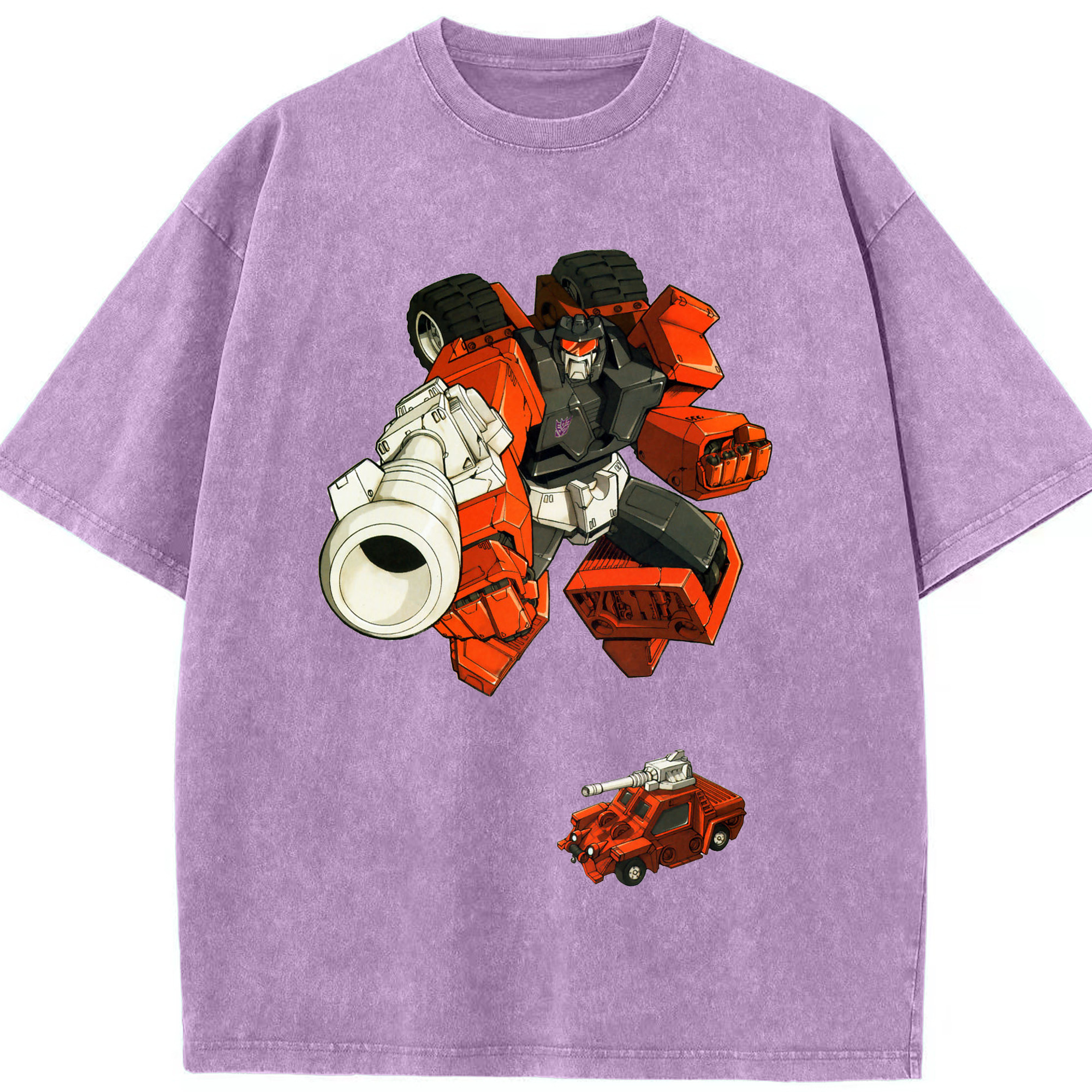 （画像用）  綿100% ヴィンテージ風 半袖Tシャツ（フロントプリント）