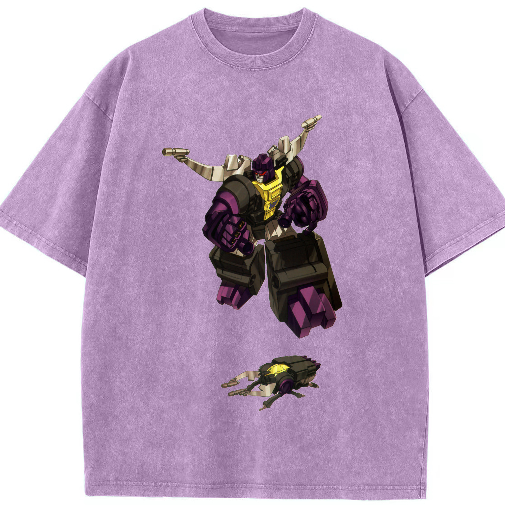 （画像用）  綿100% ヴィンテージ風 半袖Tシャツ（フロントプリント）