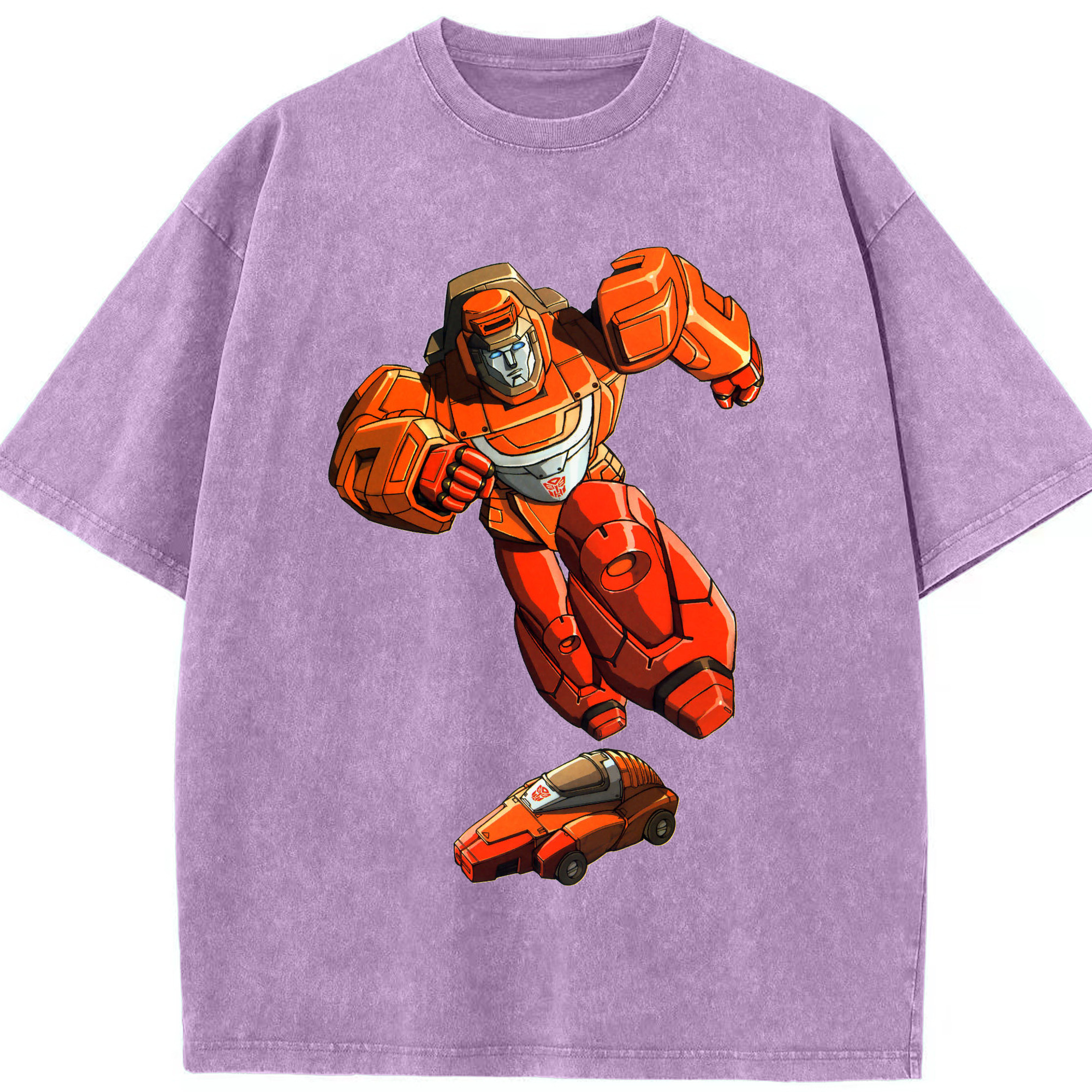 （画像用）  綿100% ヴィンテージ風 半袖Tシャツ（フロントプリント）
