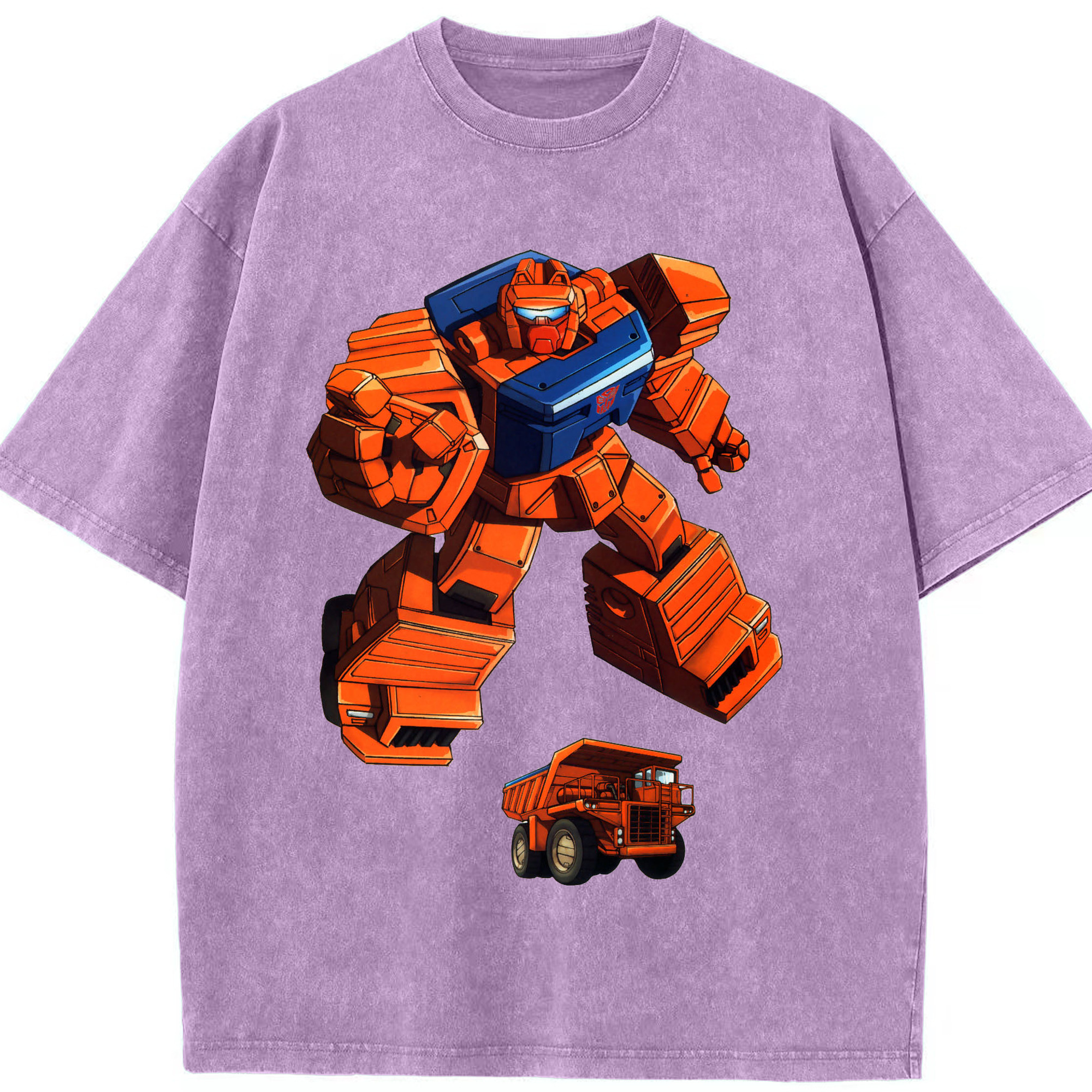 （画像用）  綿100% ヴィンテージ風 半袖Tシャツ（フロントプリント）