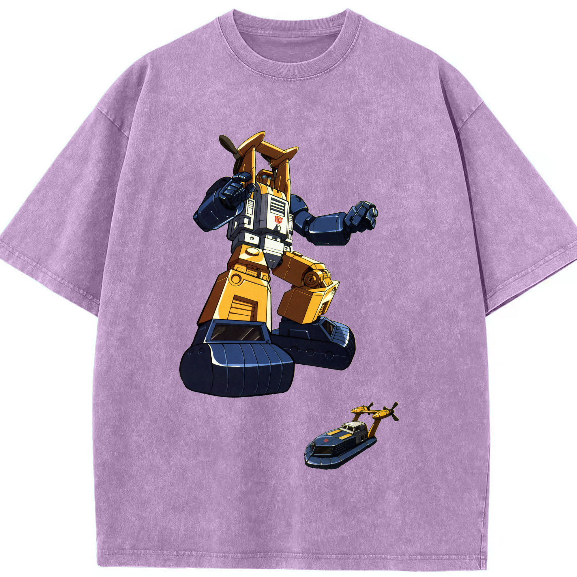 （画像用）  綿100% ヴィンテージ風 半袖Tシャツ（フロントプリント）