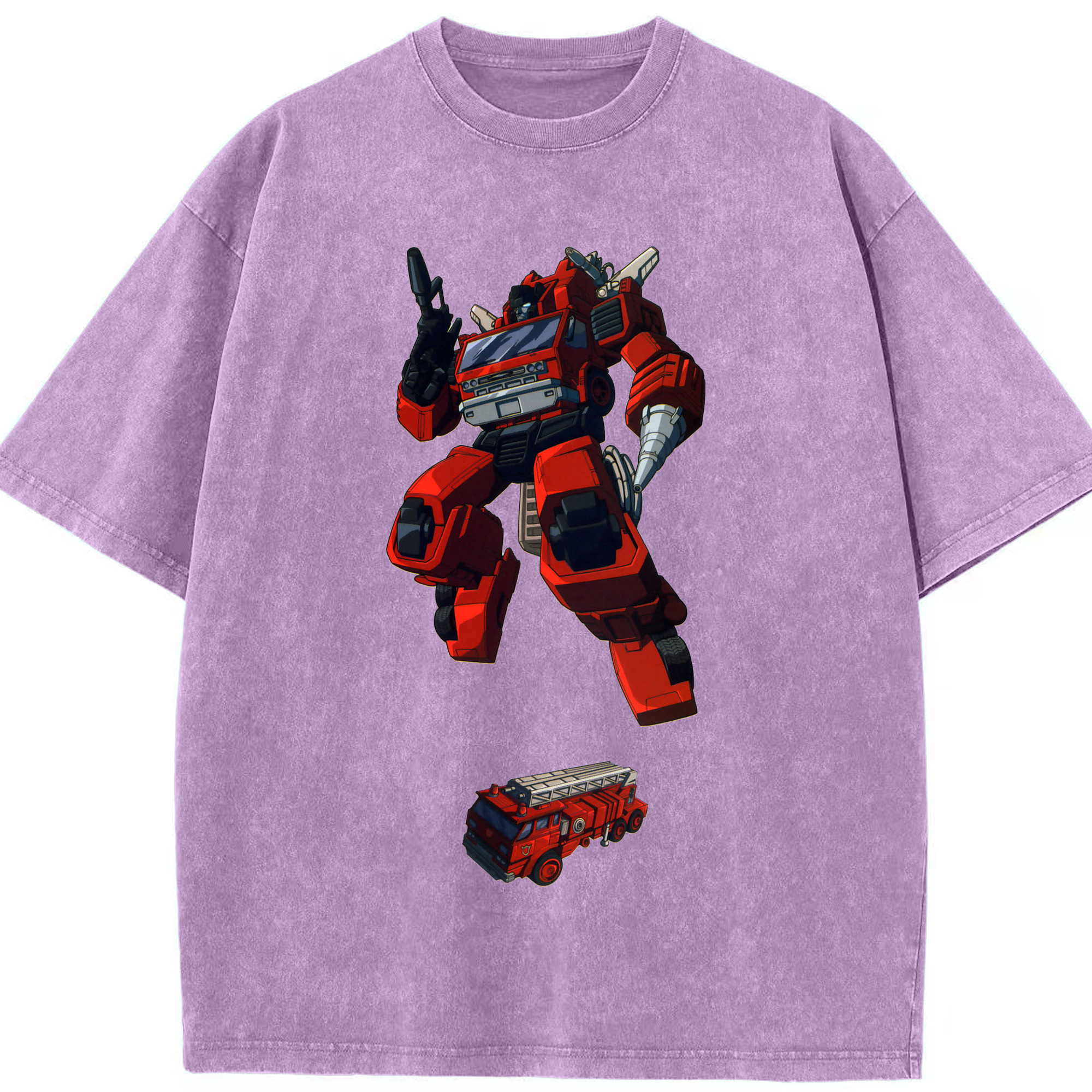 （画像用）  綿100% ヴィンテージ風 半袖Tシャツ（フロントプリント）