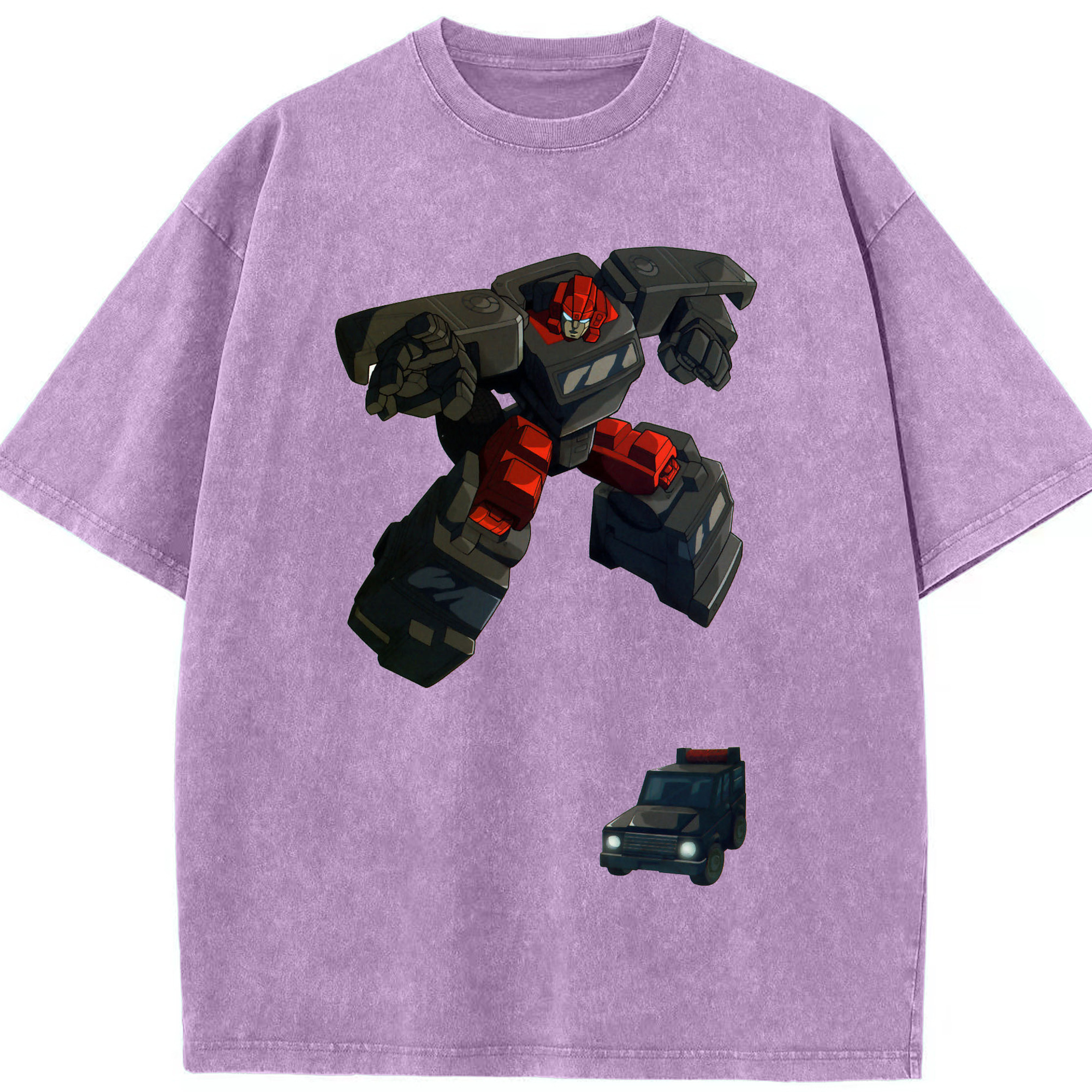 （画像用）  綿100% ヴィンテージ風 半袖Tシャツ（フロントプリント）