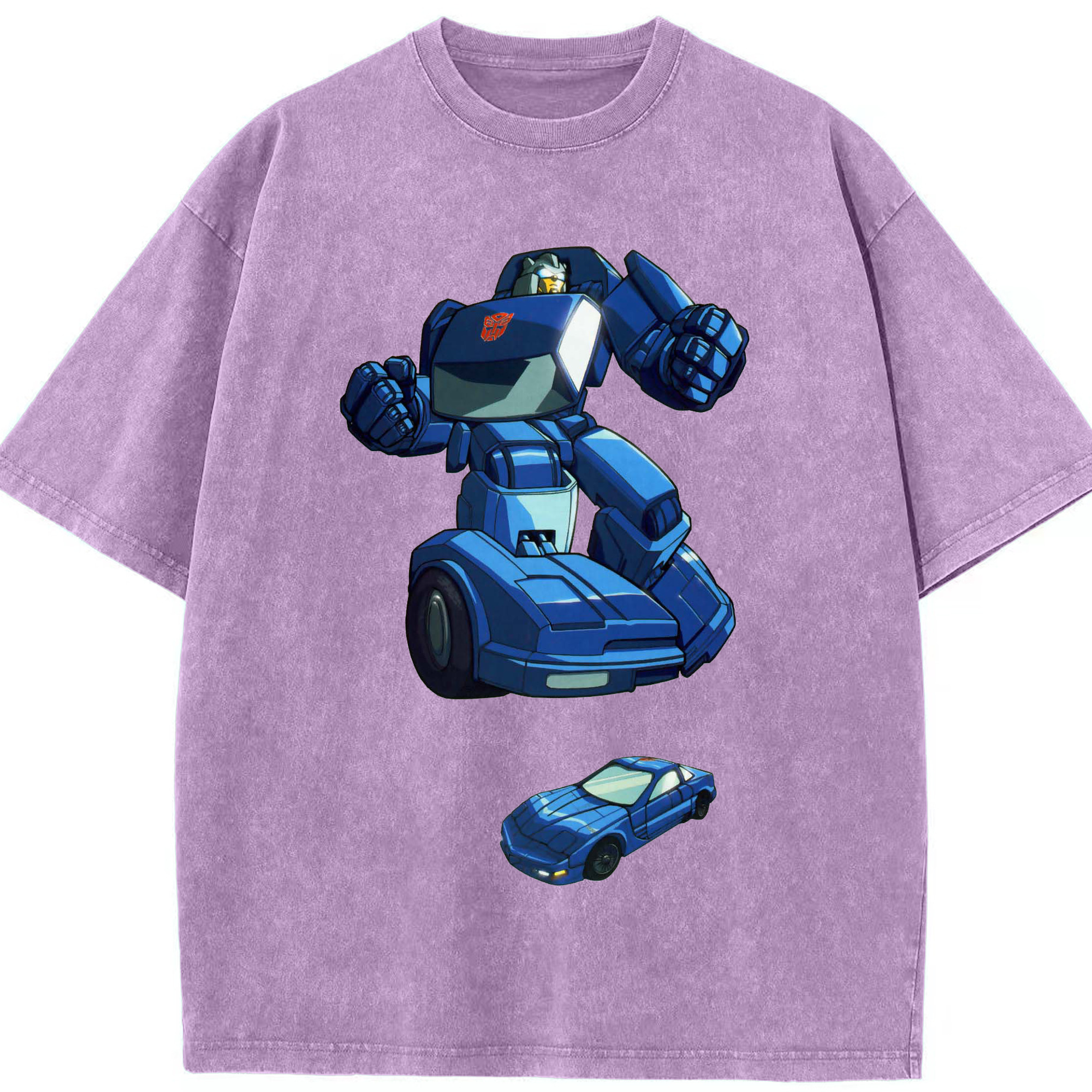 （画像用）  綿100% ヴィンテージ風 半袖Tシャツ（フロントプリント）
