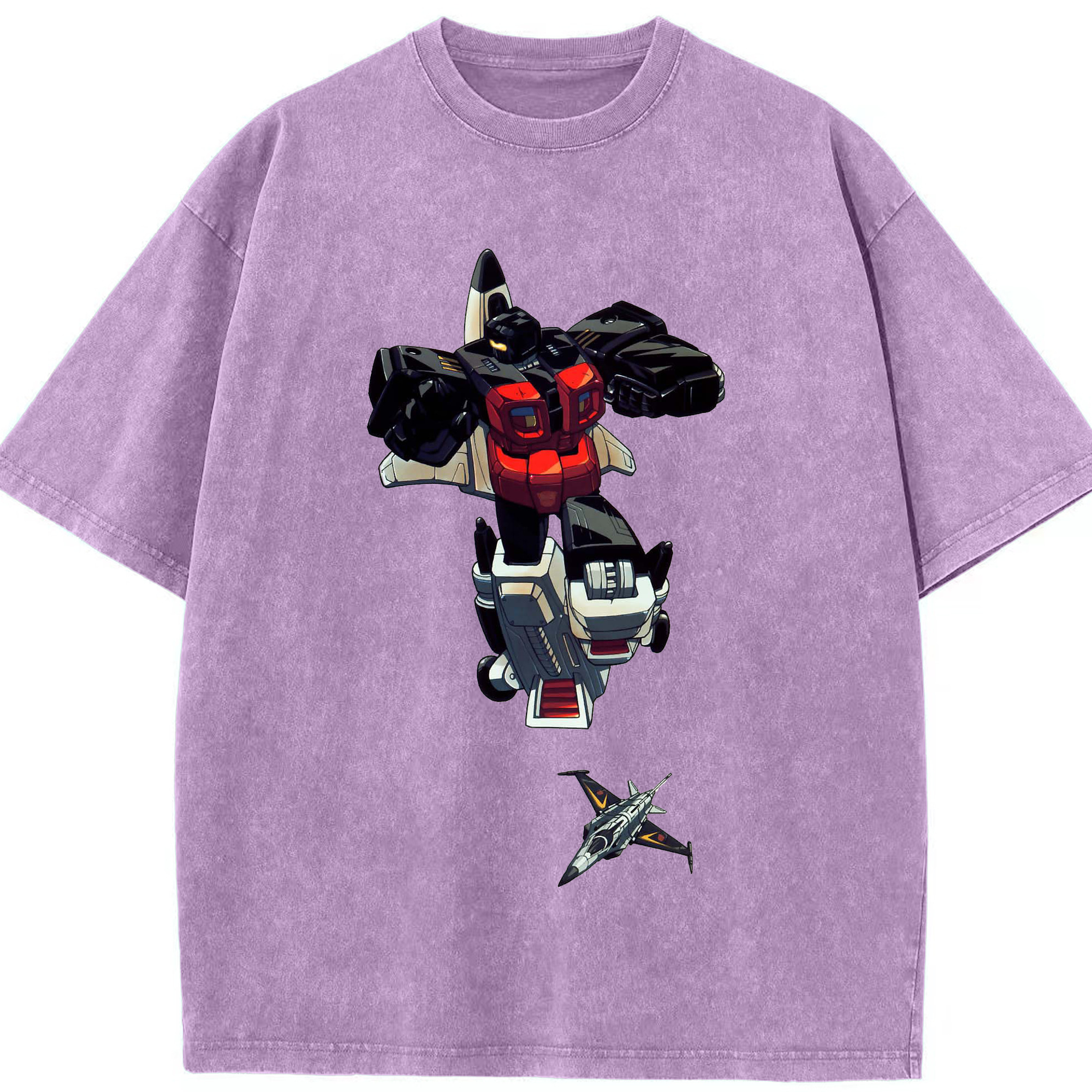（画像用）  綿100% ヴィンテージ風 半袖Tシャツ（フロントプリント）