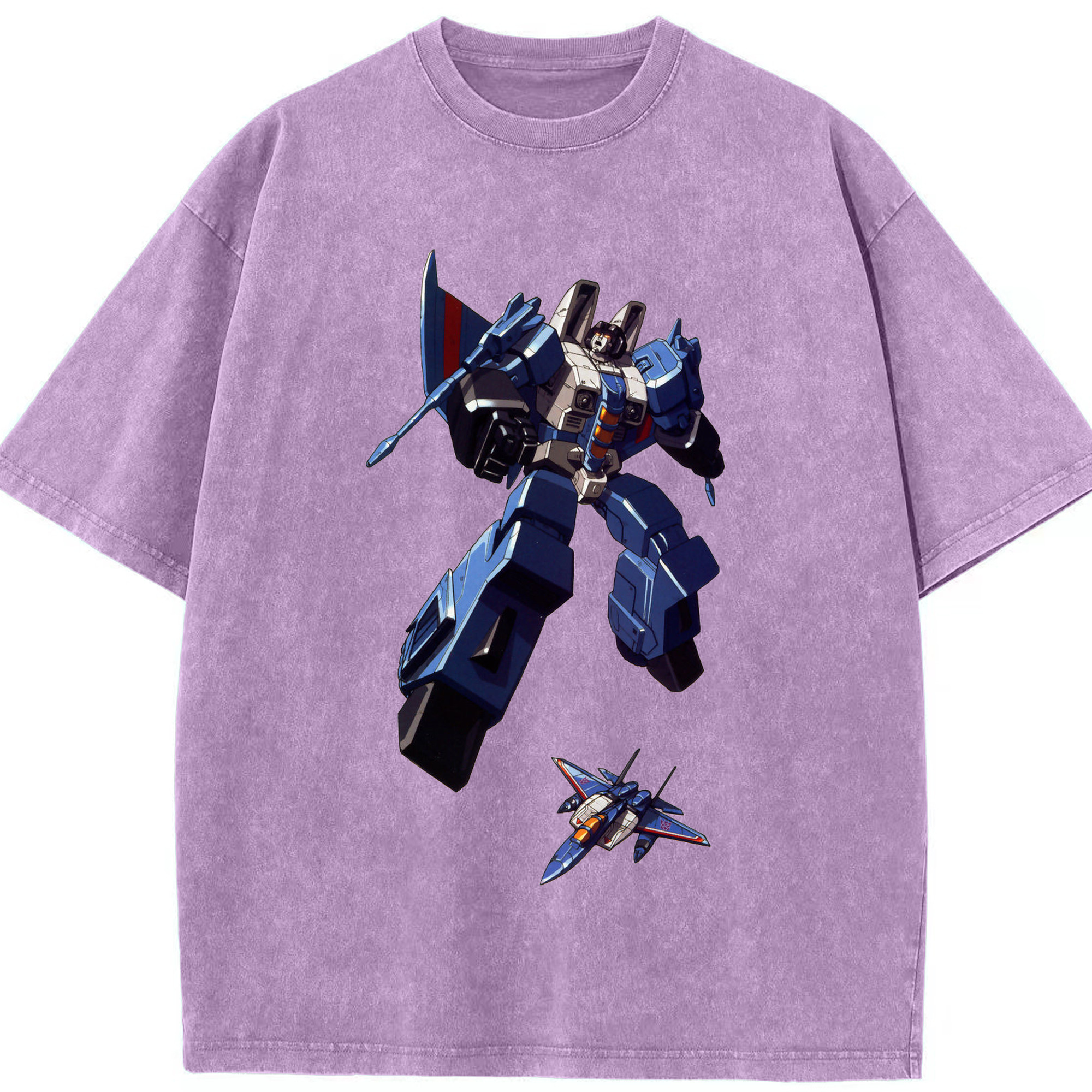 （画像用）  綿100% ヴィンテージ風 半袖Tシャツ（フロントプリント）