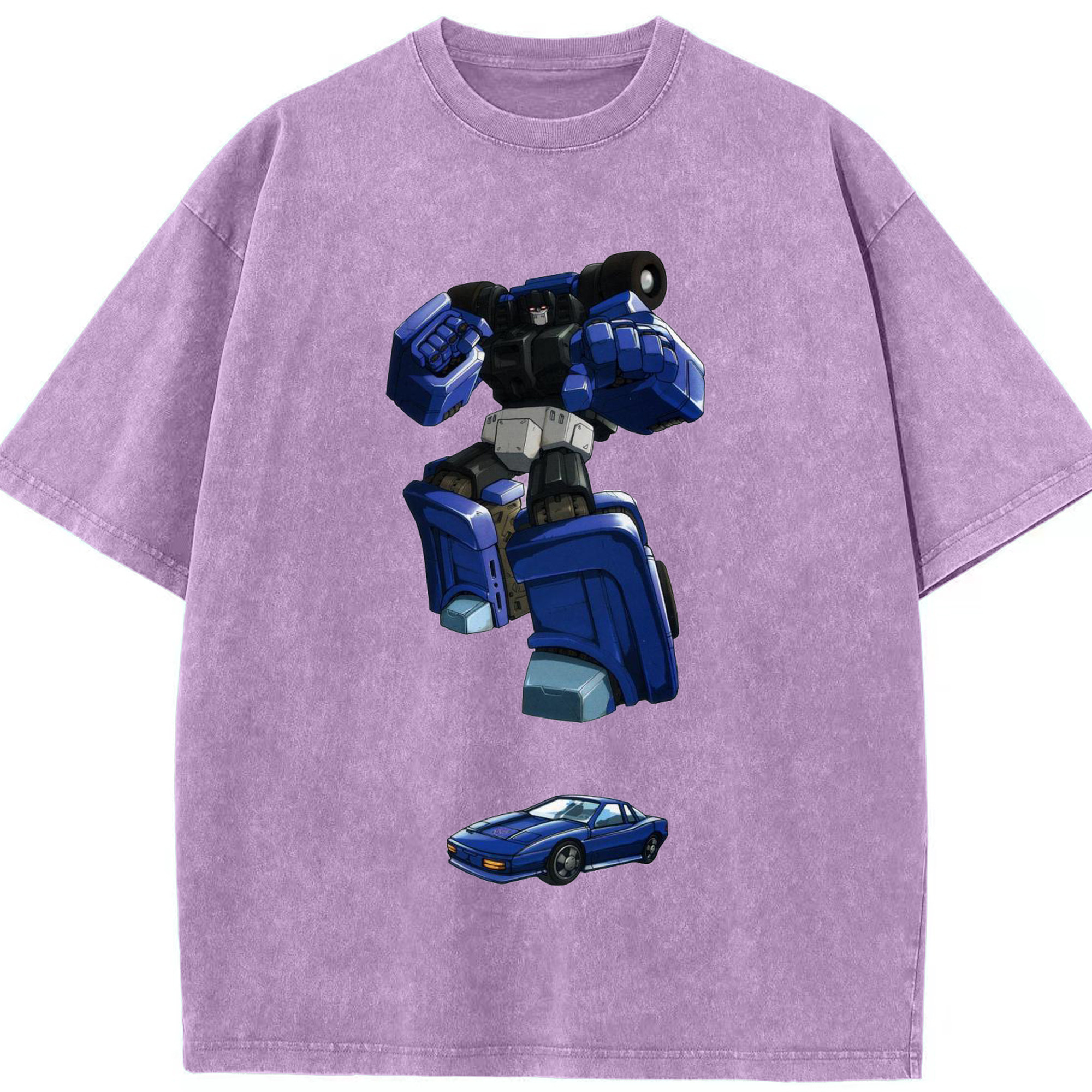 （画像用）  綿100% ヴィンテージ風 半袖Tシャツ（フロントプリント）