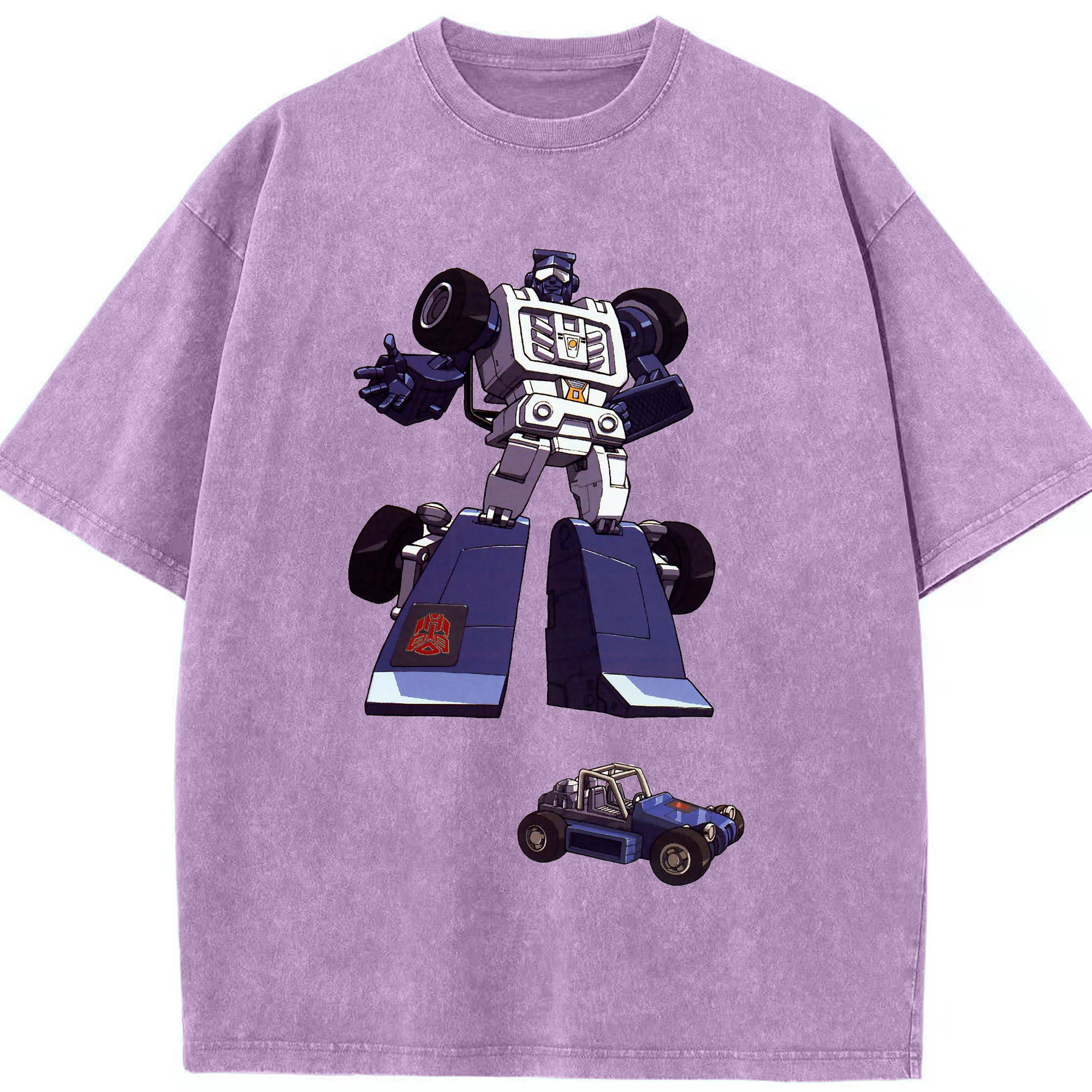 （画像用）  綿100% ヴィンテージ風 半袖Tシャツ（フロントプリント）