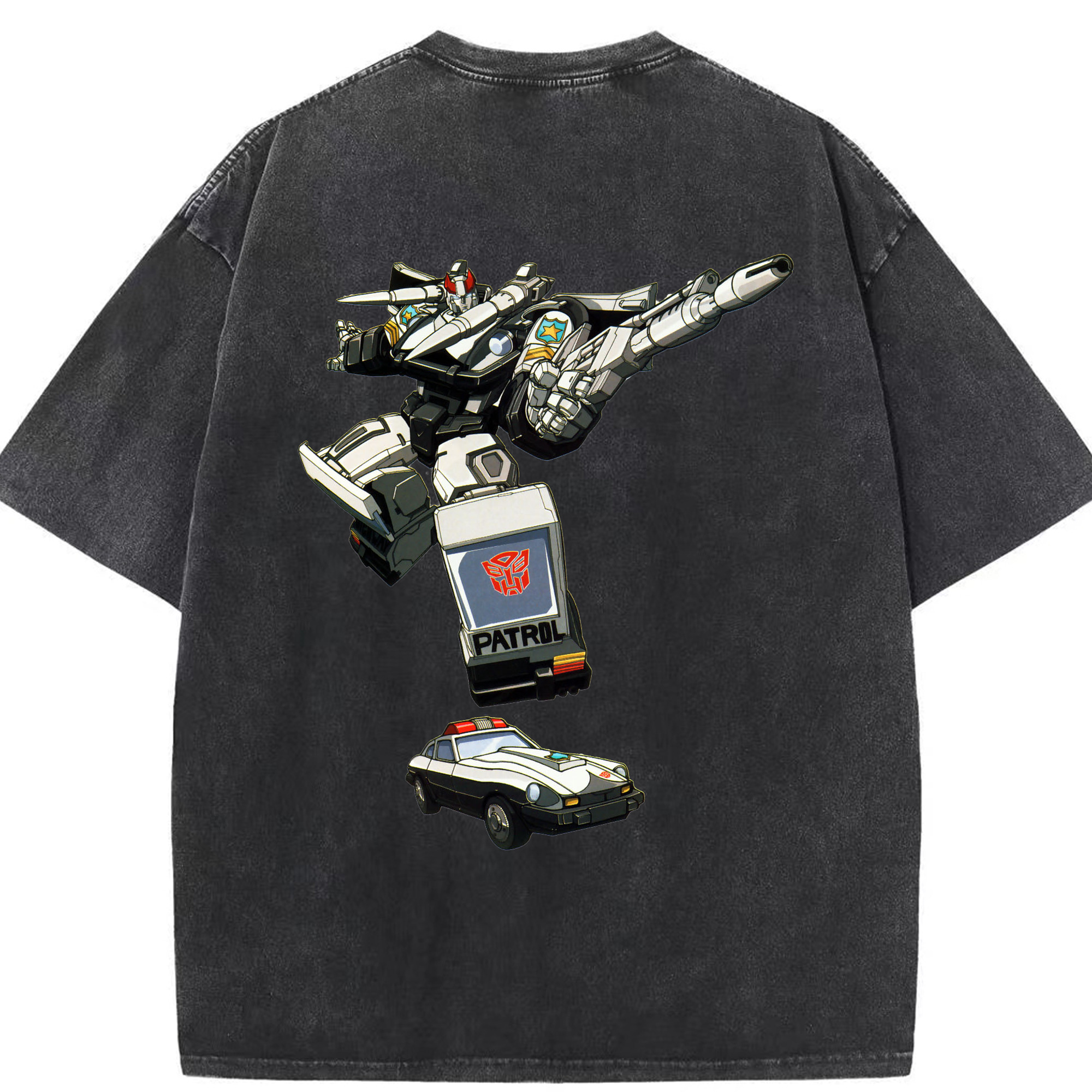 （画像用）  綿100% ヴィンテージ風 半袖Tシャツ（背面プリント）