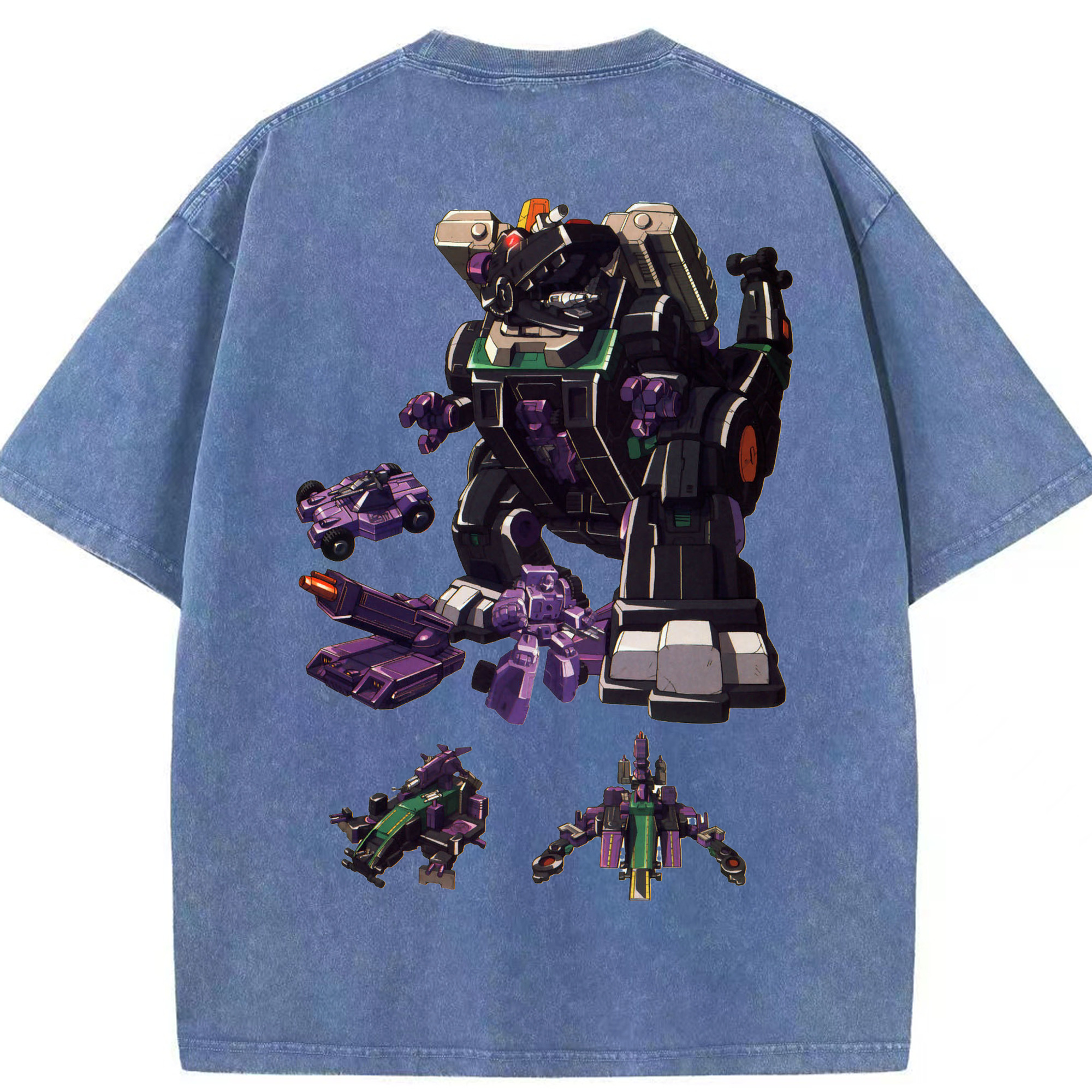 （画像用）  綿100% ヴィンテージ風 半袖Tシャツ（背面プリント）