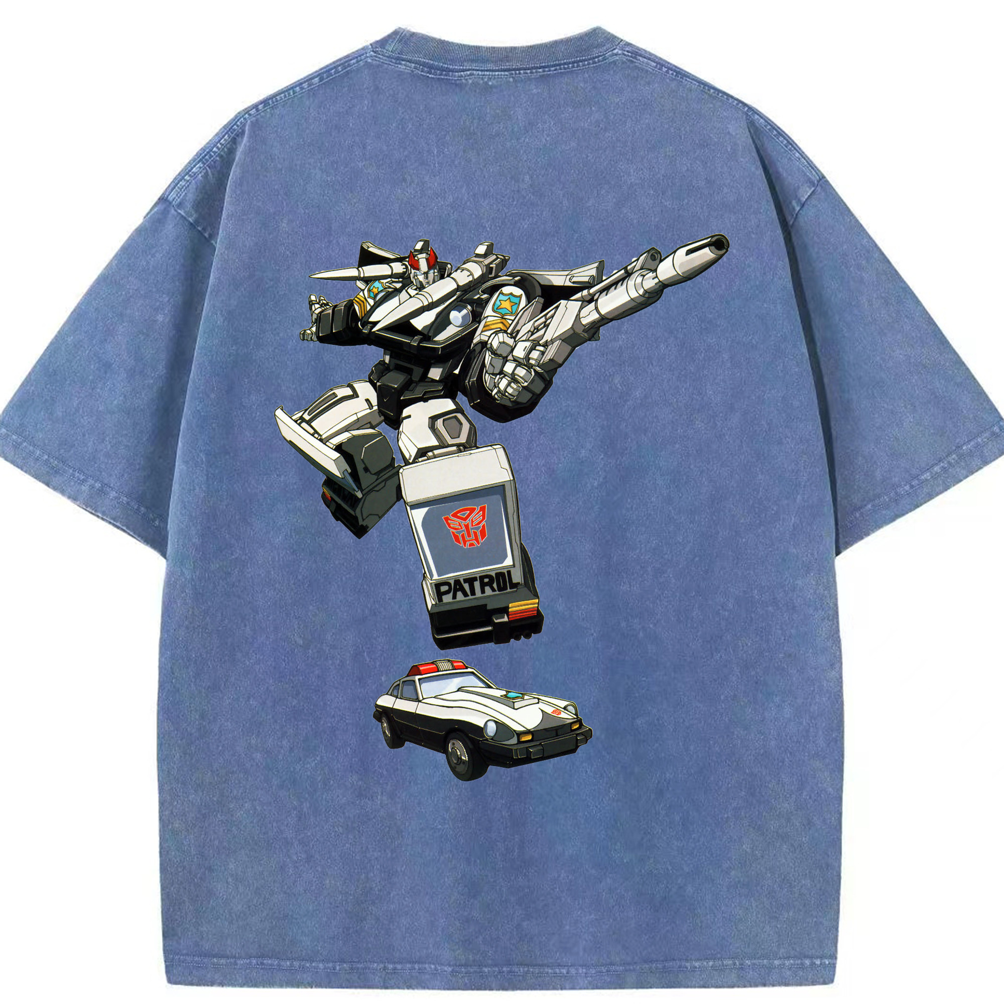 （画像用）  綿100% ヴィンテージ風 半袖Tシャツ（背面プリント）