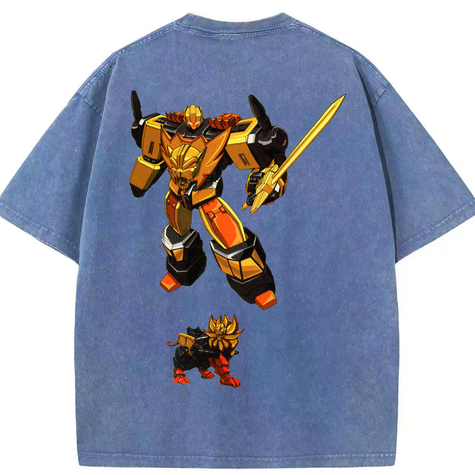 （画像用）  綿100% ヴィンテージ風 半袖Tシャツ（背面プリント）